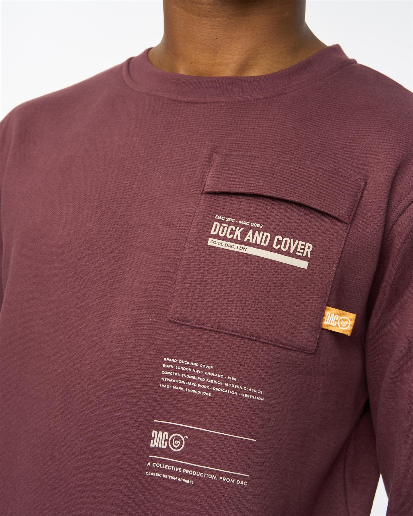 Applewood Crew Sweat Raisin - Image 5