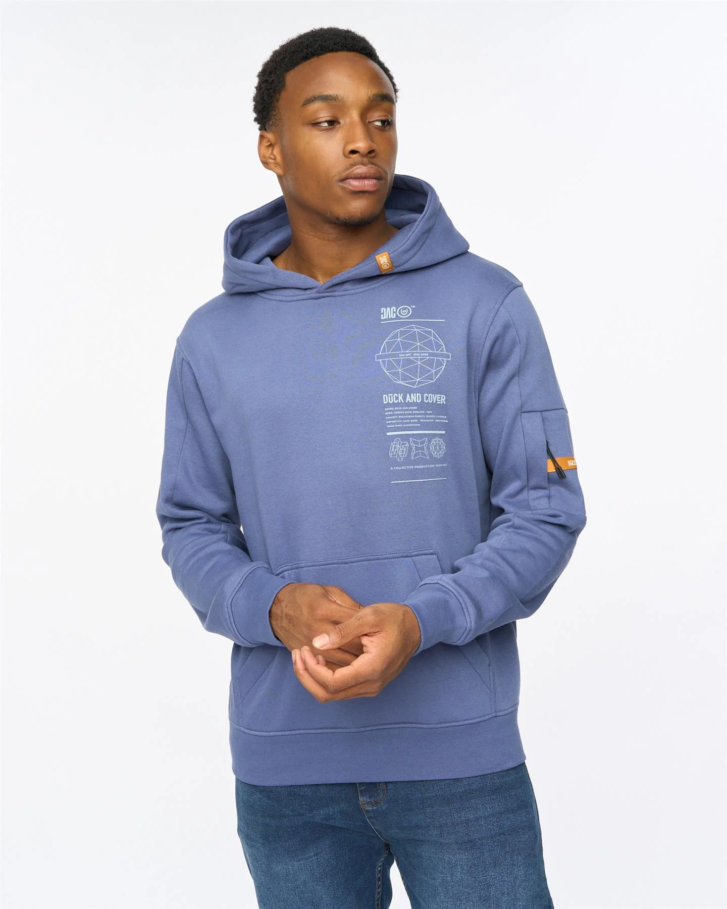 Ashland Hoodie Denim Blue - Image 3