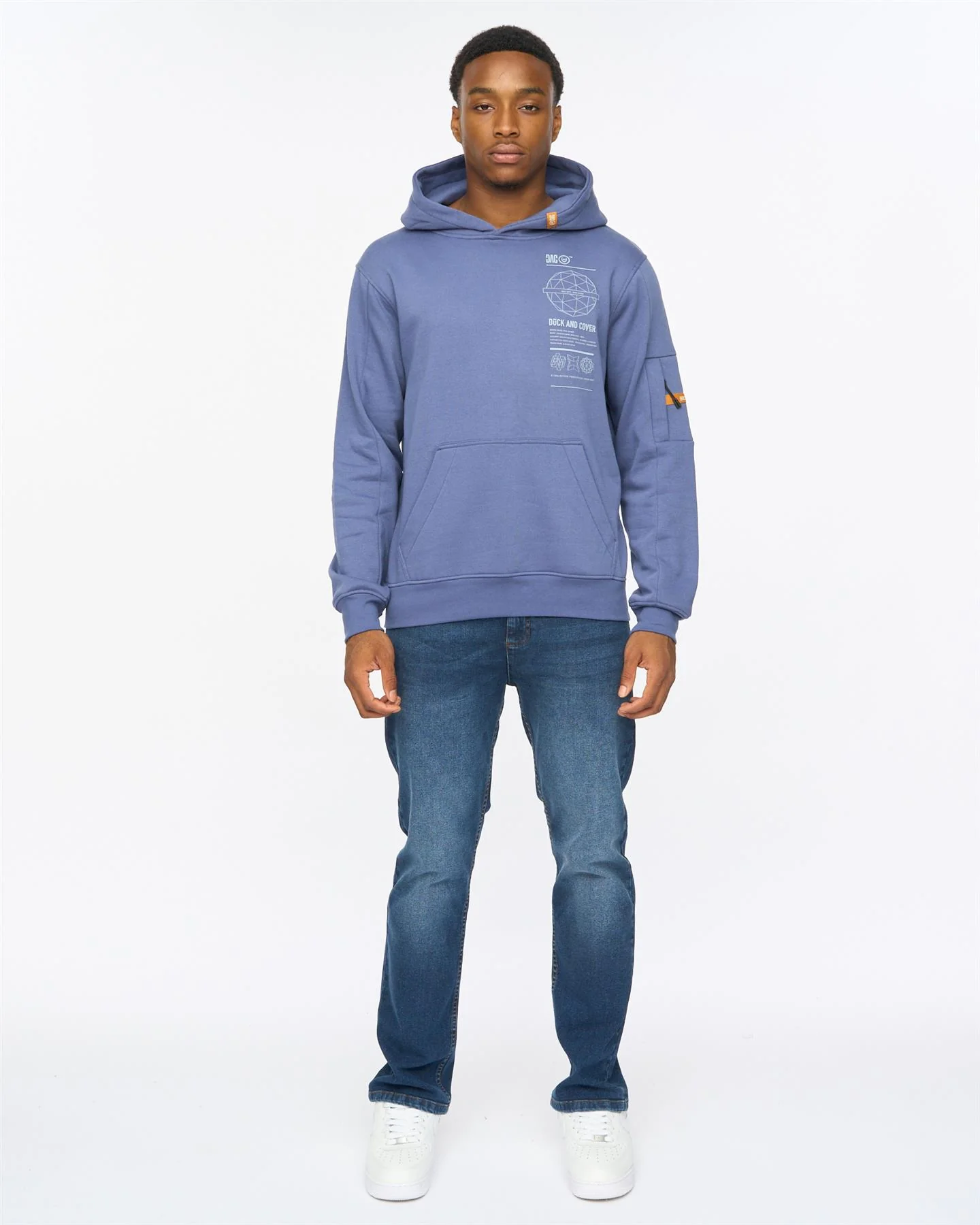 Ashland Hoodie Denim Blue - Image 4