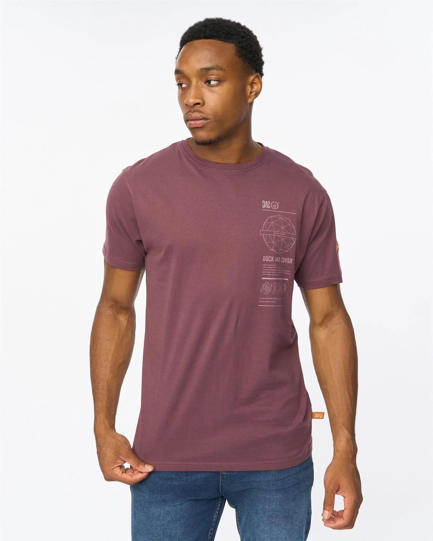 Ashland T-Shirt Raisin - Image 4
