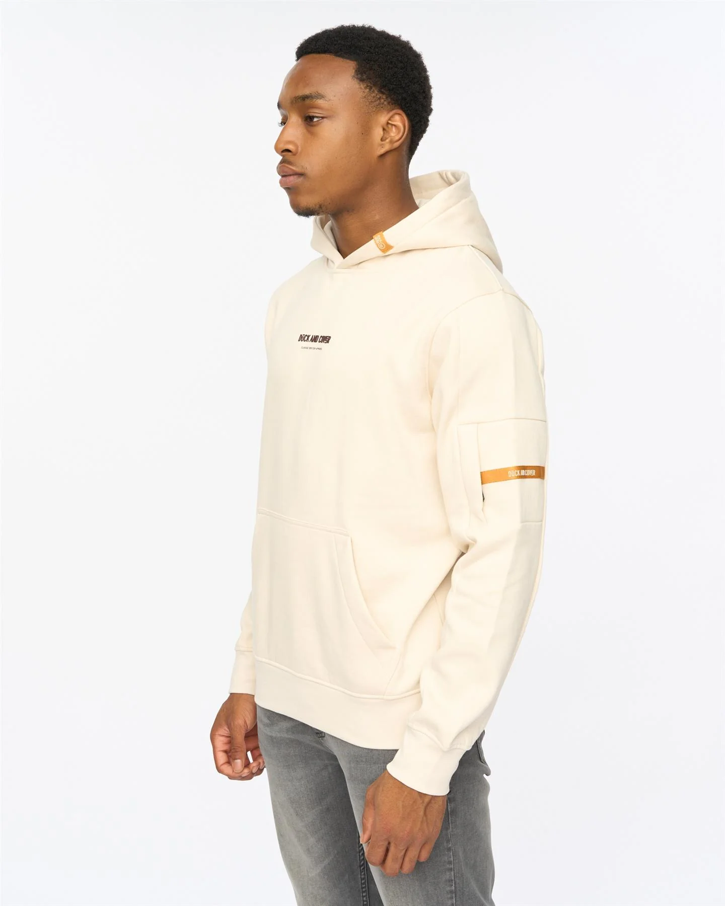 Brammers V2 Hoodie Off White - Image 2