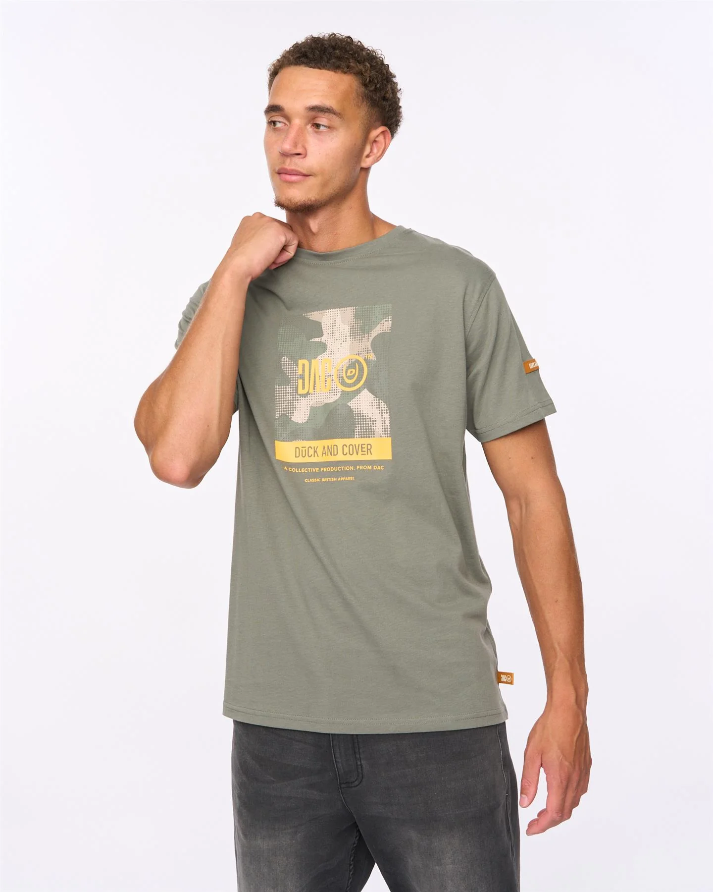 Camostack T-Shirt Dark Olive - Image 4