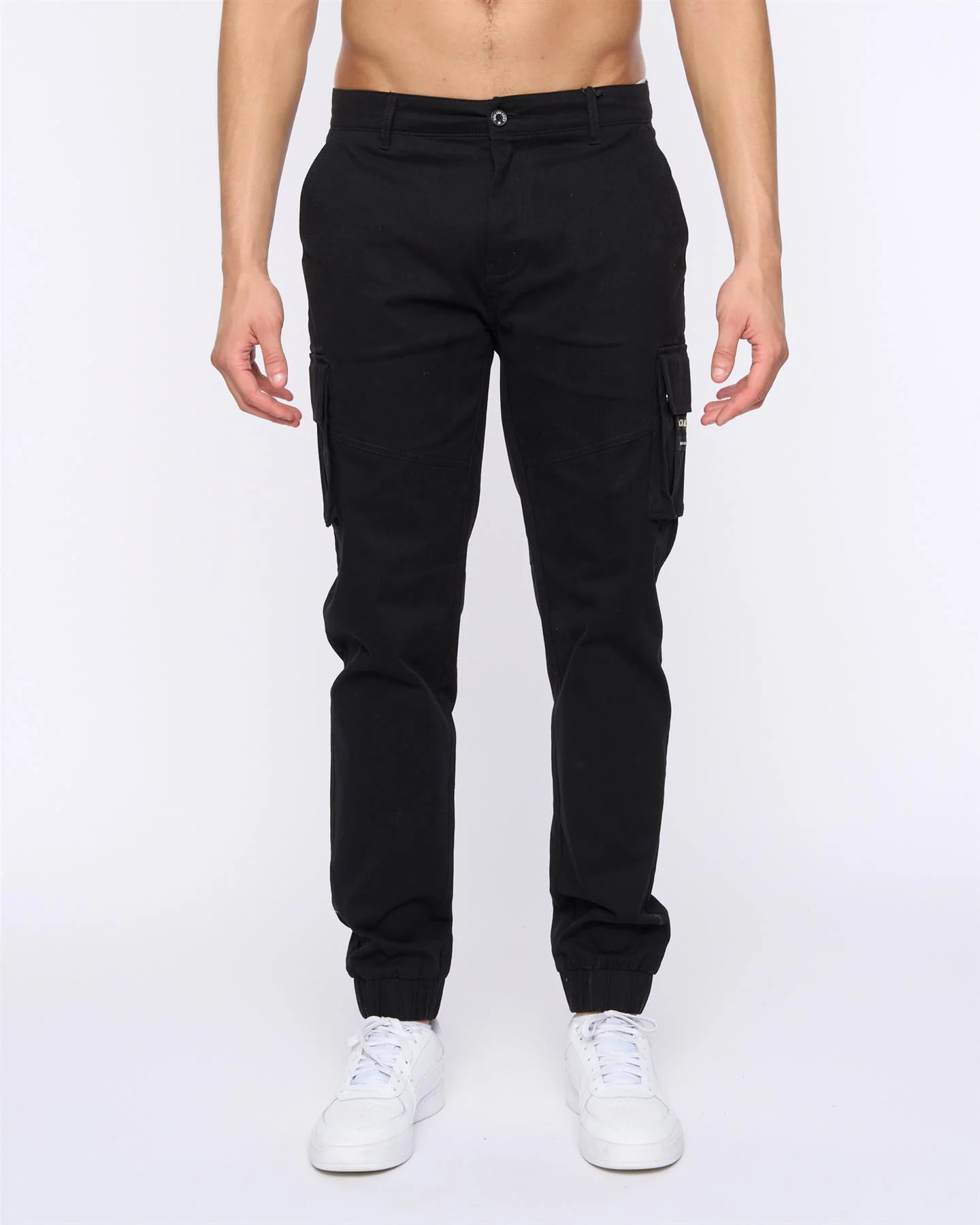 Chemmer Woven Jog Pants Black - Image 5