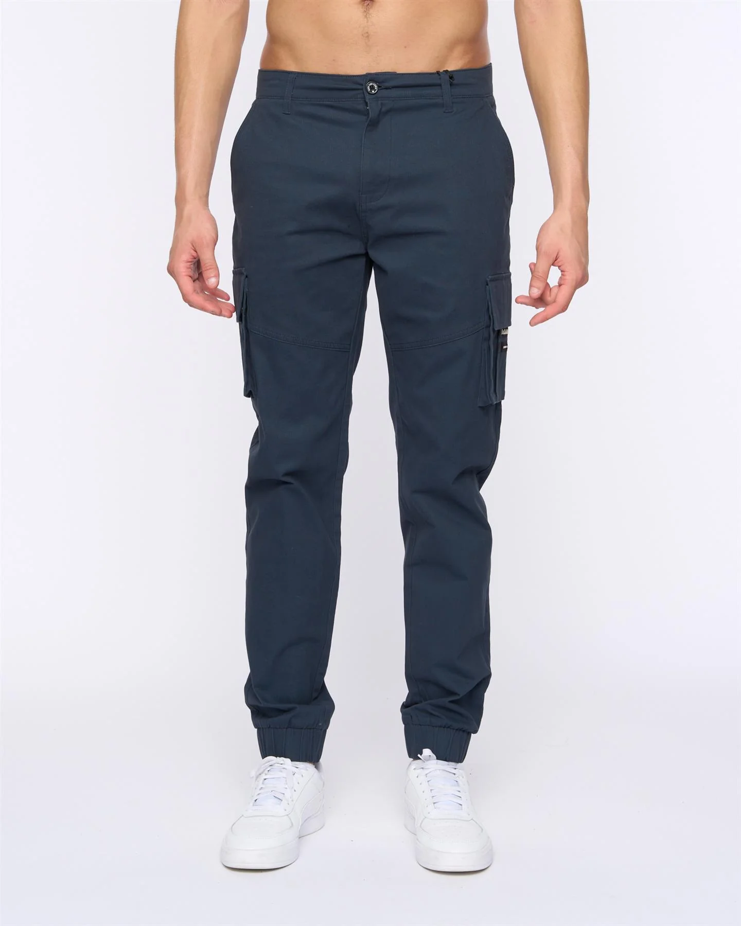 Chemmer Woven Jog Pants Navy - Image 5