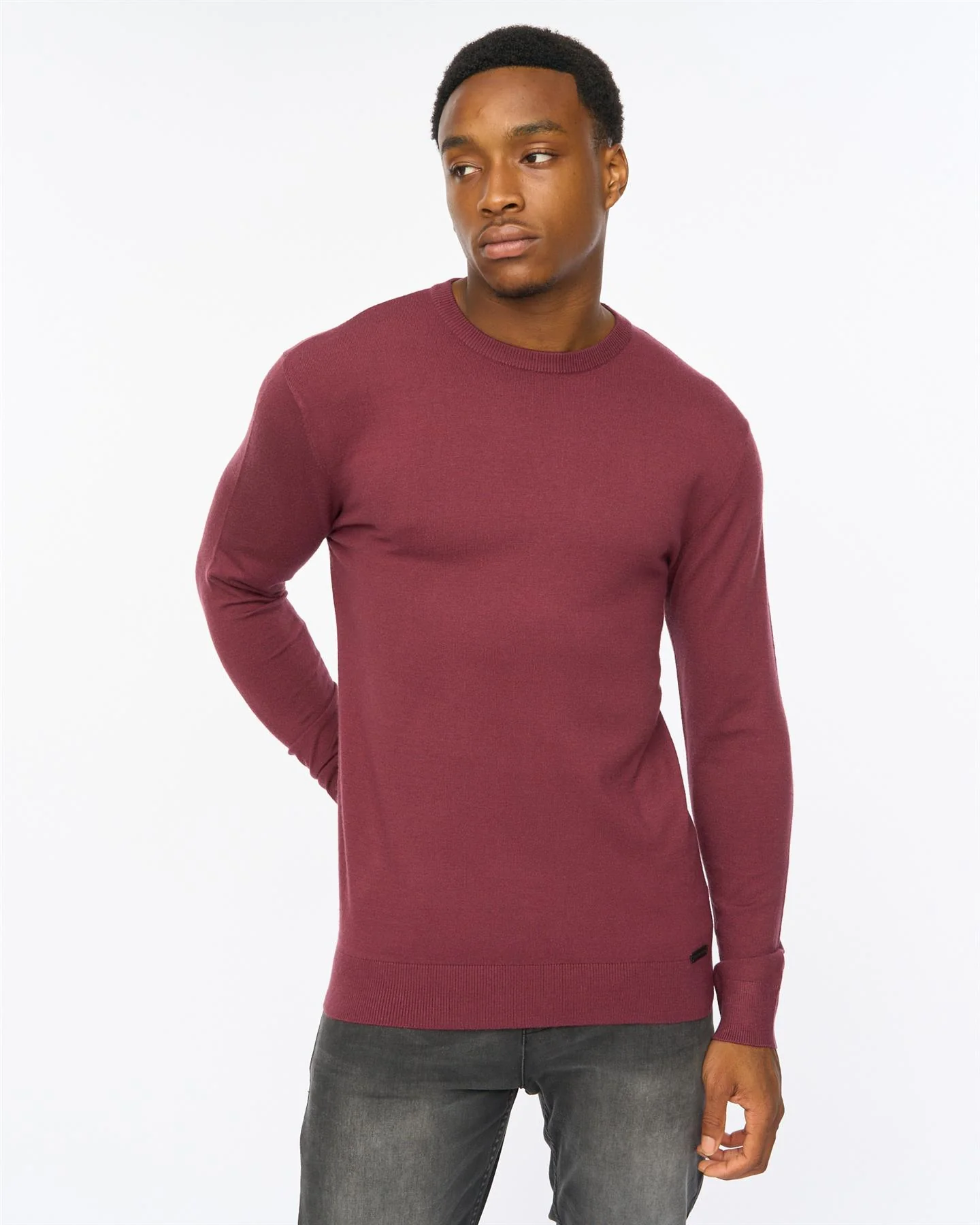 Consenza Crew Knit Raisin - Image 4
