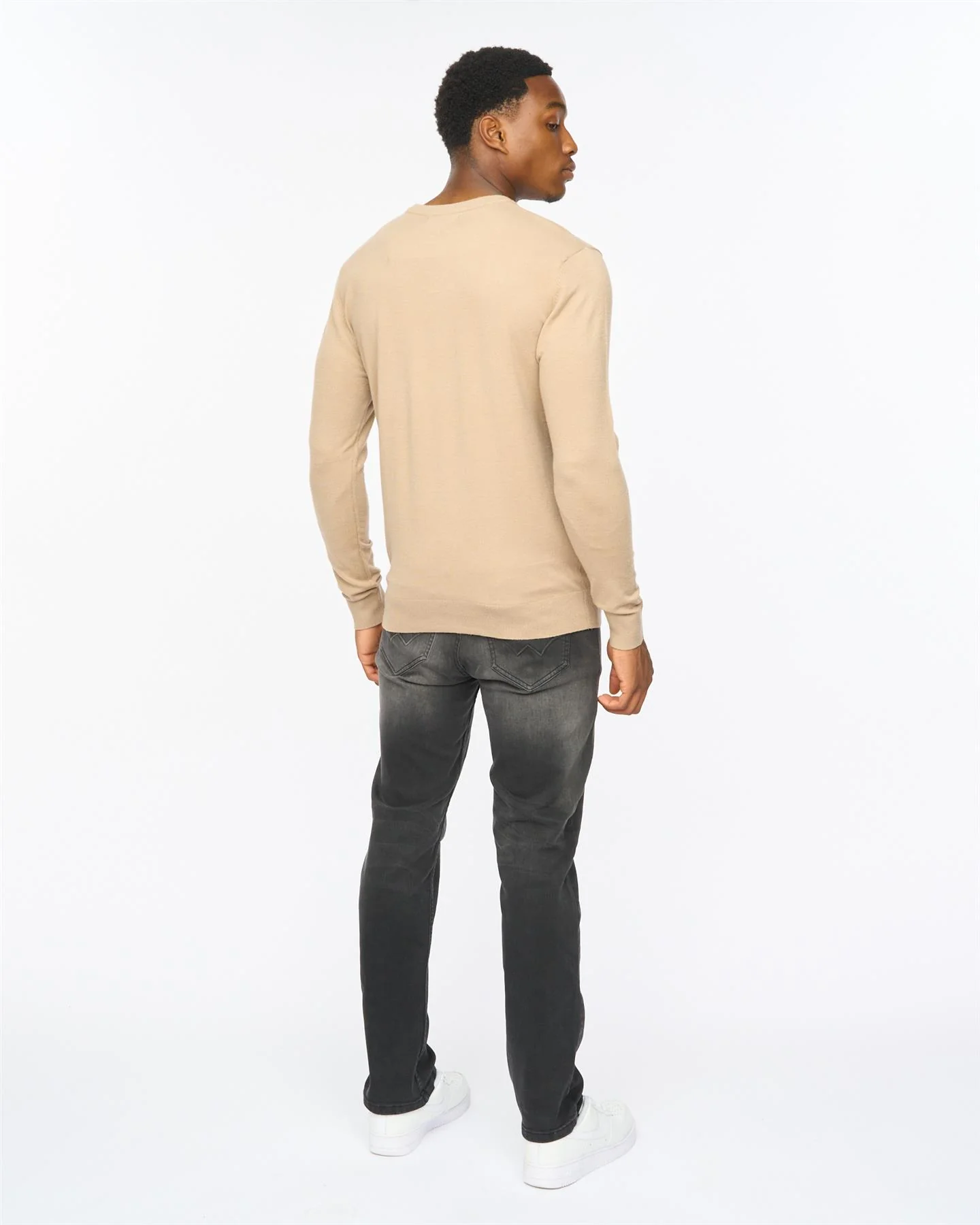 Consenza Crew Knit Stone - Image 5