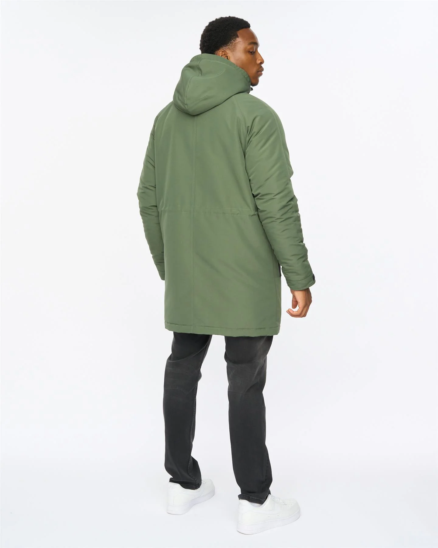 Copfords Parka Dark Olive - Image 4