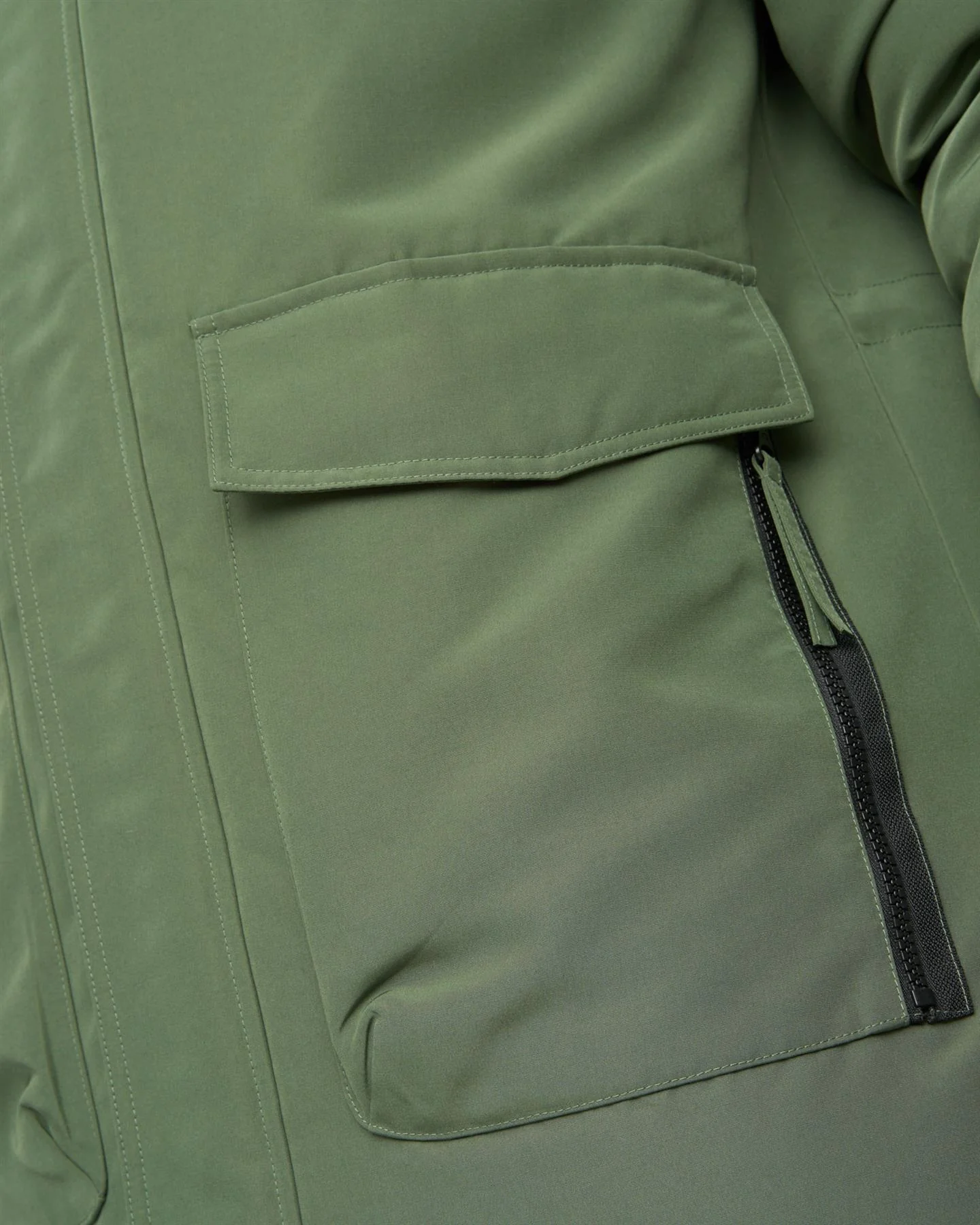 Copfords Parka Dark Olive - Image 6