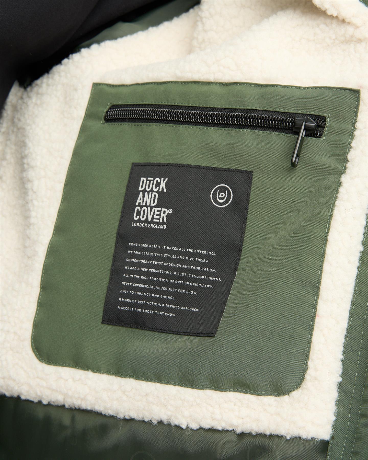 Copfords Parka Dark Olive - Image 8