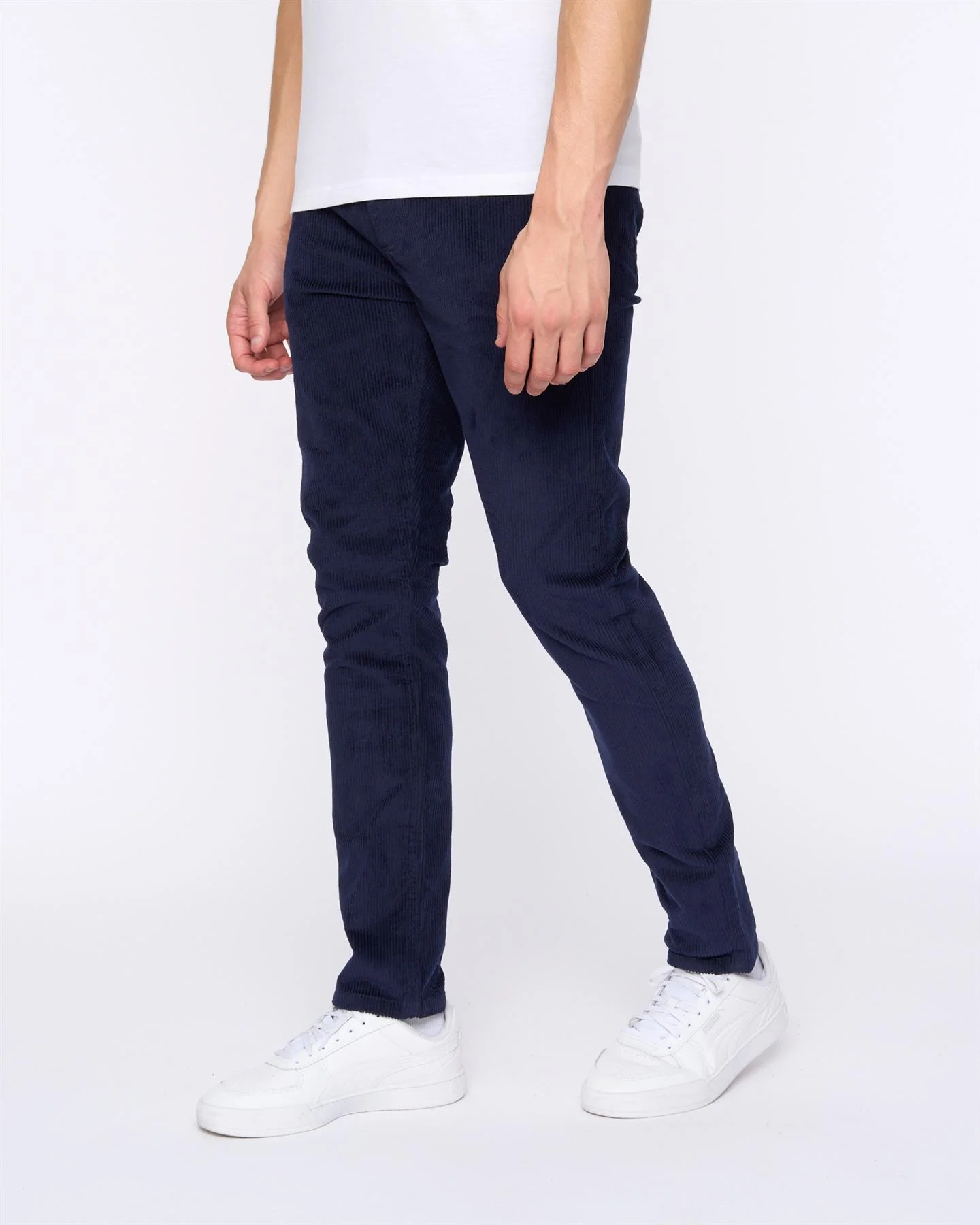 Cordsome Trousers Navy - Image 3