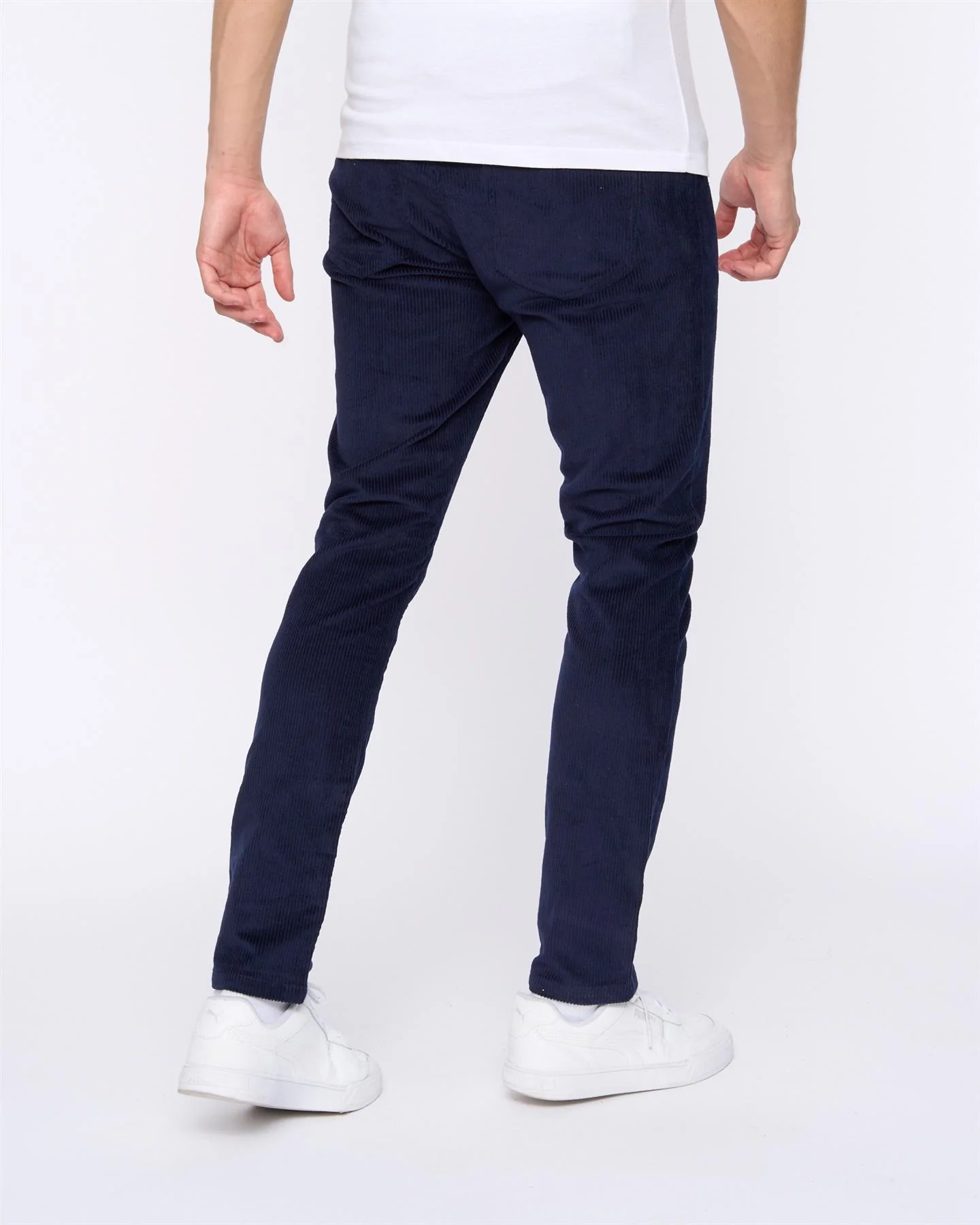 Cordsome Trousers Navy - Image 4