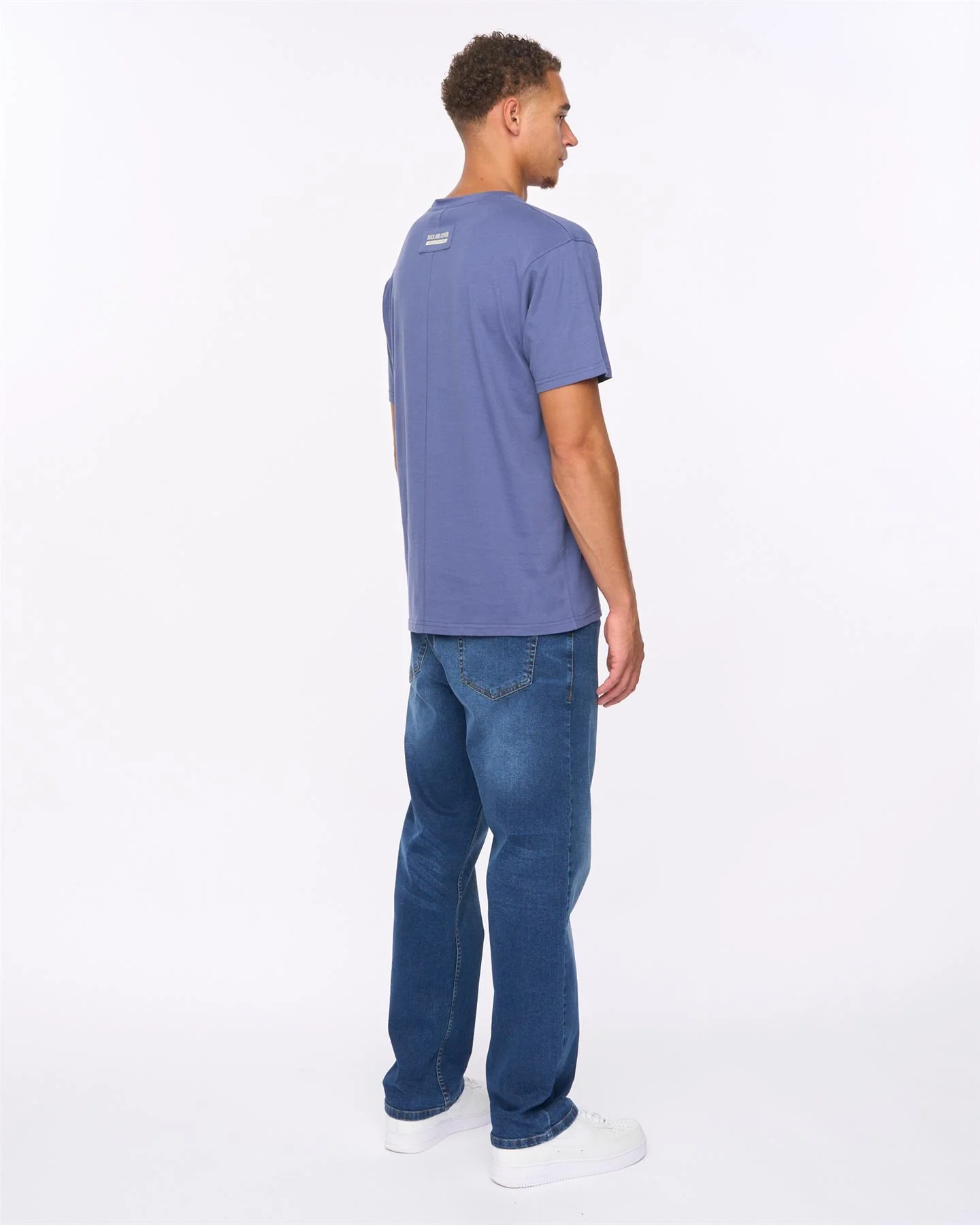 Cramptone T-Shirt Denim Blue - Image 5