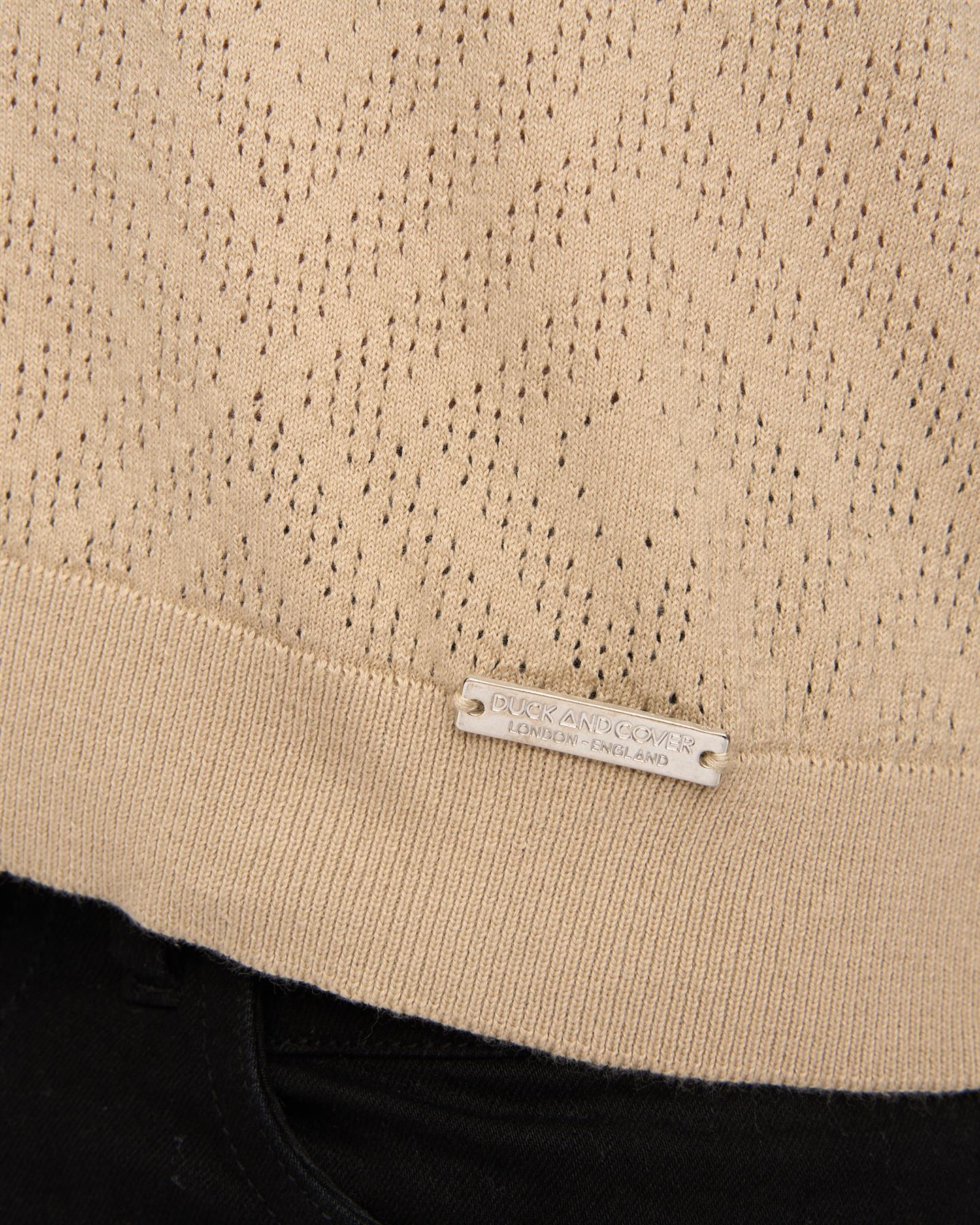 Dedham Knit Polo Stone - Image 7