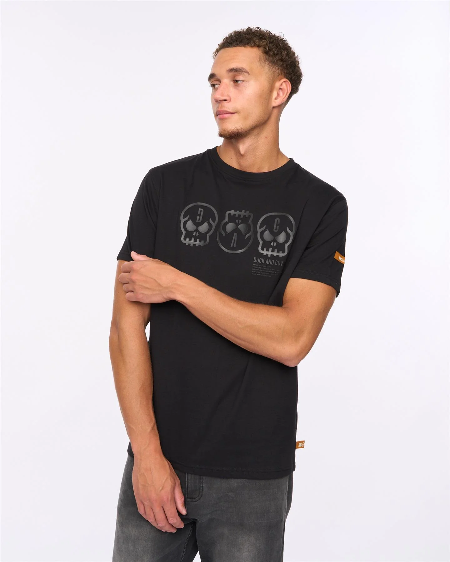Deltamans T-Shirt Black - Image 6