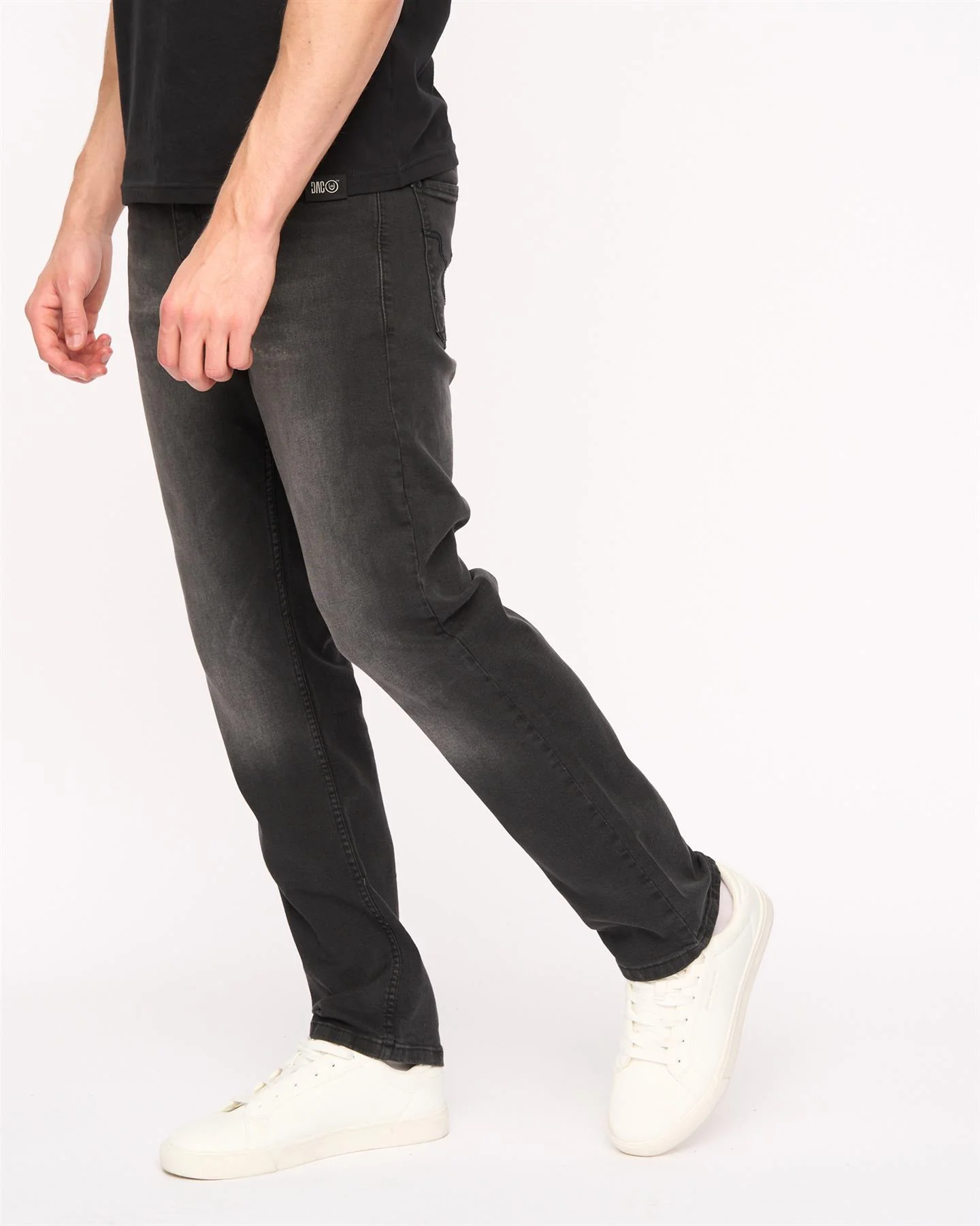 Elix Straight Leg Jeans Black - Image 2
