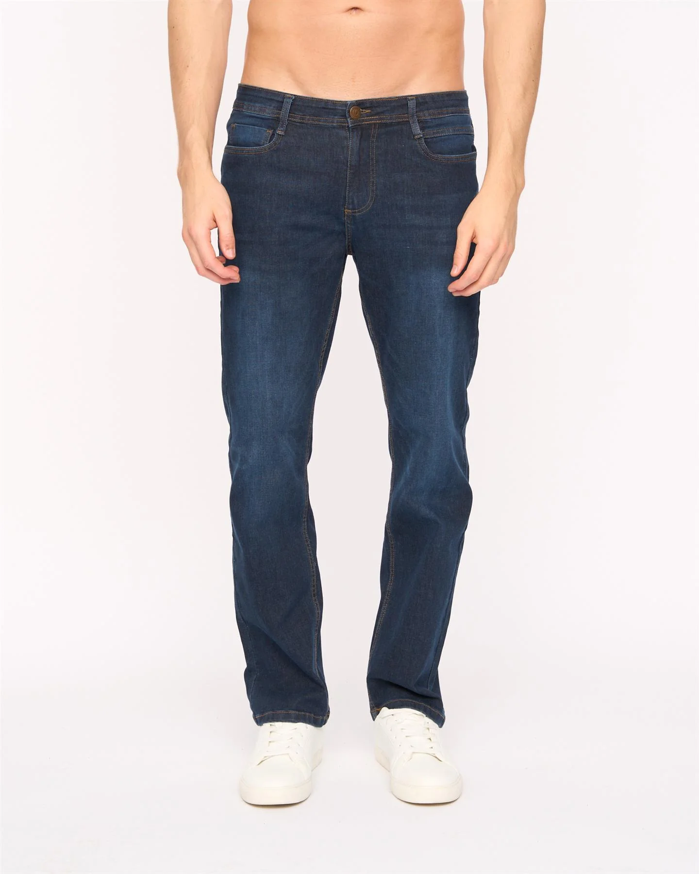 Elix Straight Leg Jeans Dark Wash - Image 4