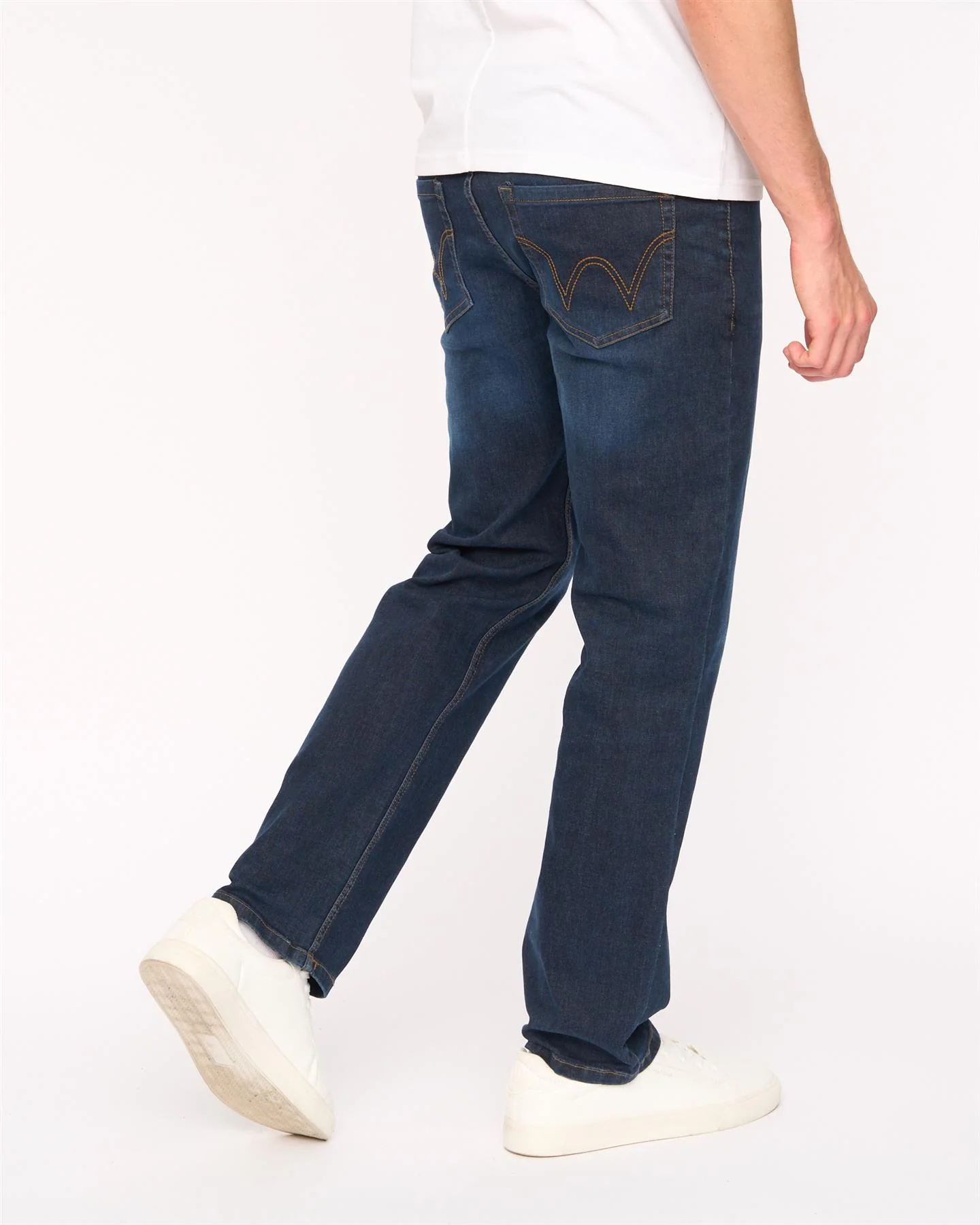Elix Straight Leg Jeans Dark Wash - Image 5
