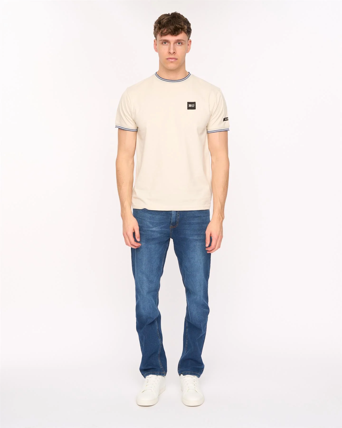 Elix Straight Leg Jeans Mid Wash - Image 3