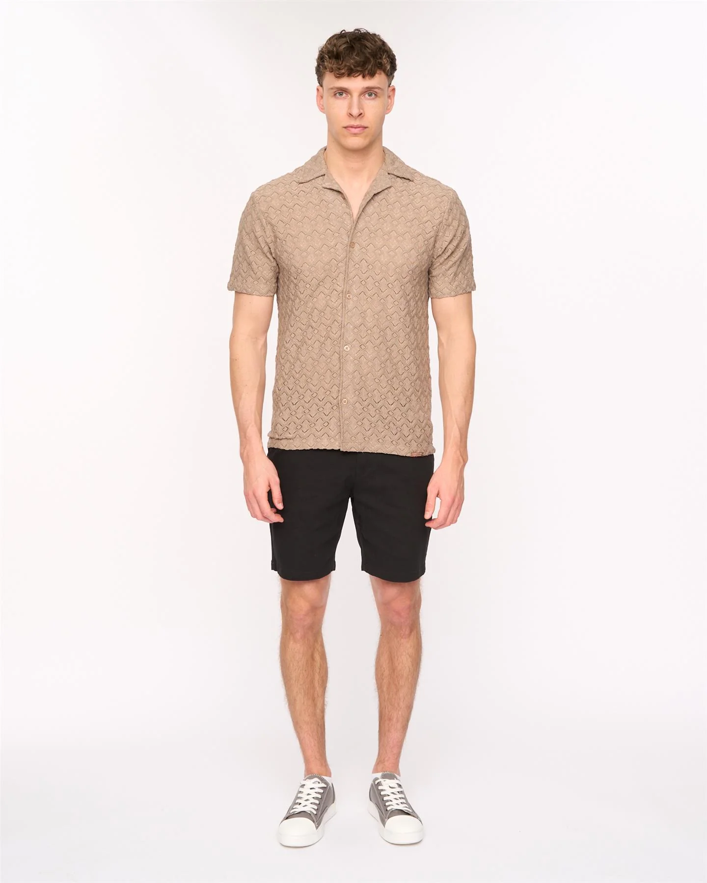 Everett Chino Shorts Black - Image 3