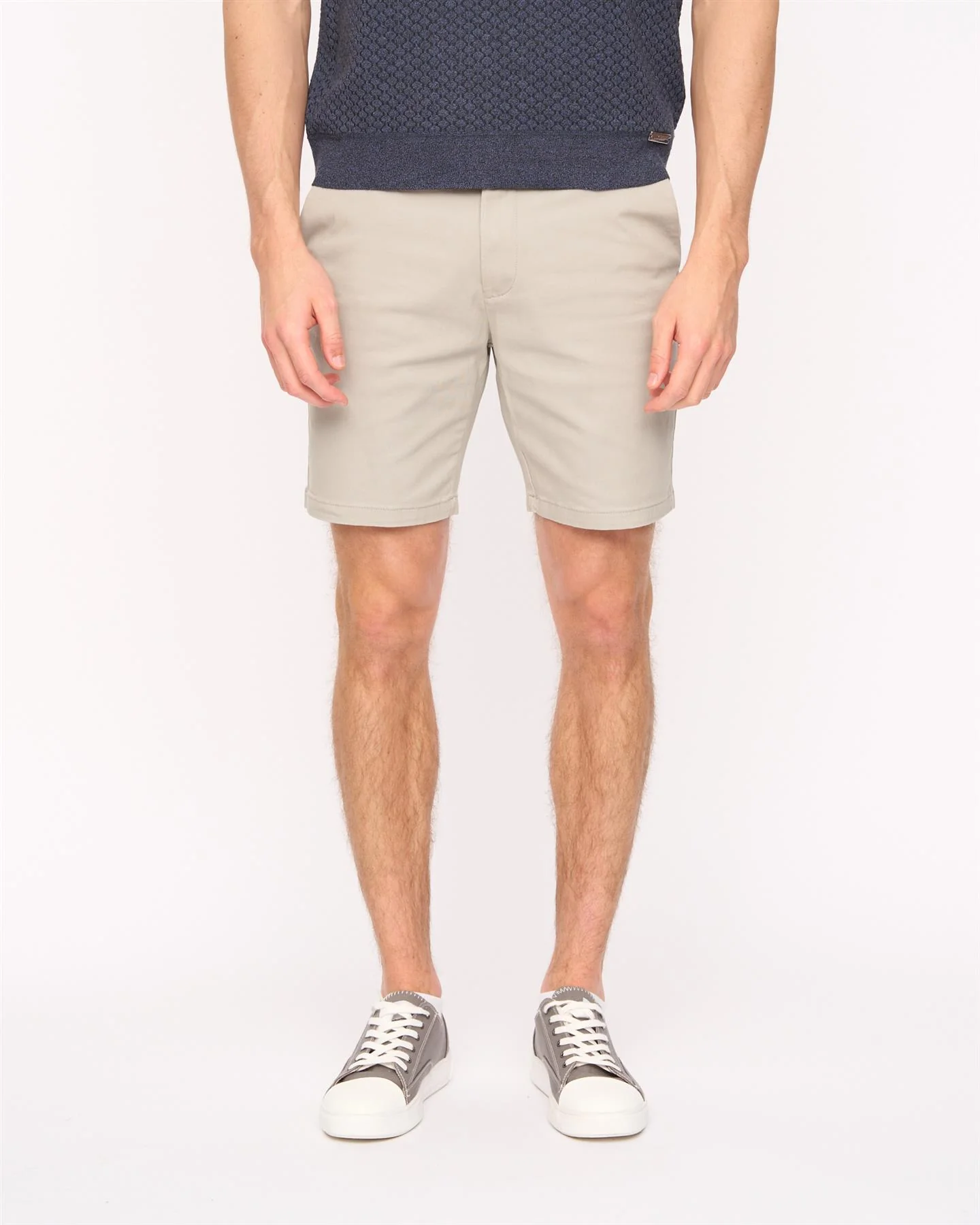 Everett Chino Shorts Light Grey