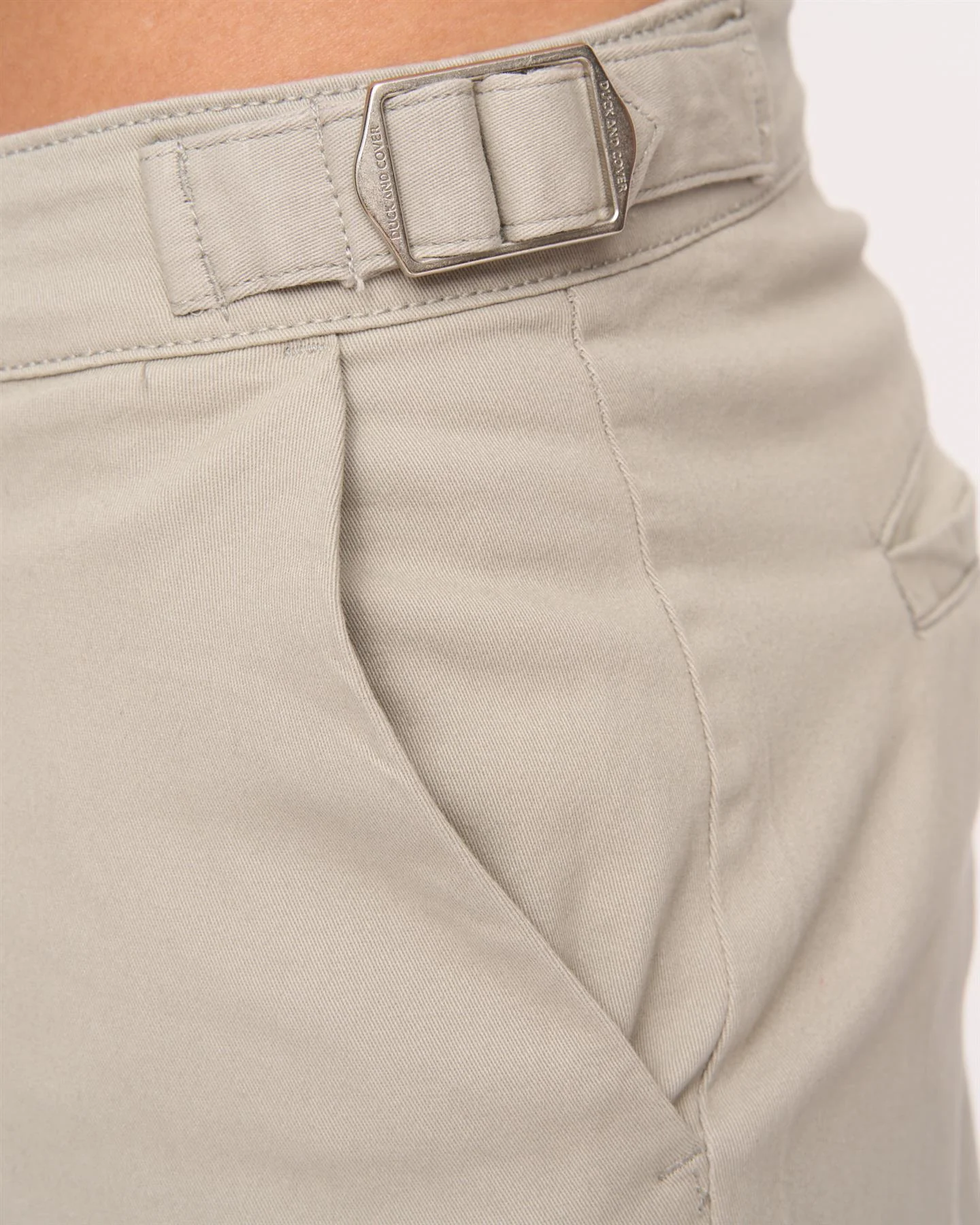 Everett Chino Shorts Light Grey - Image 5