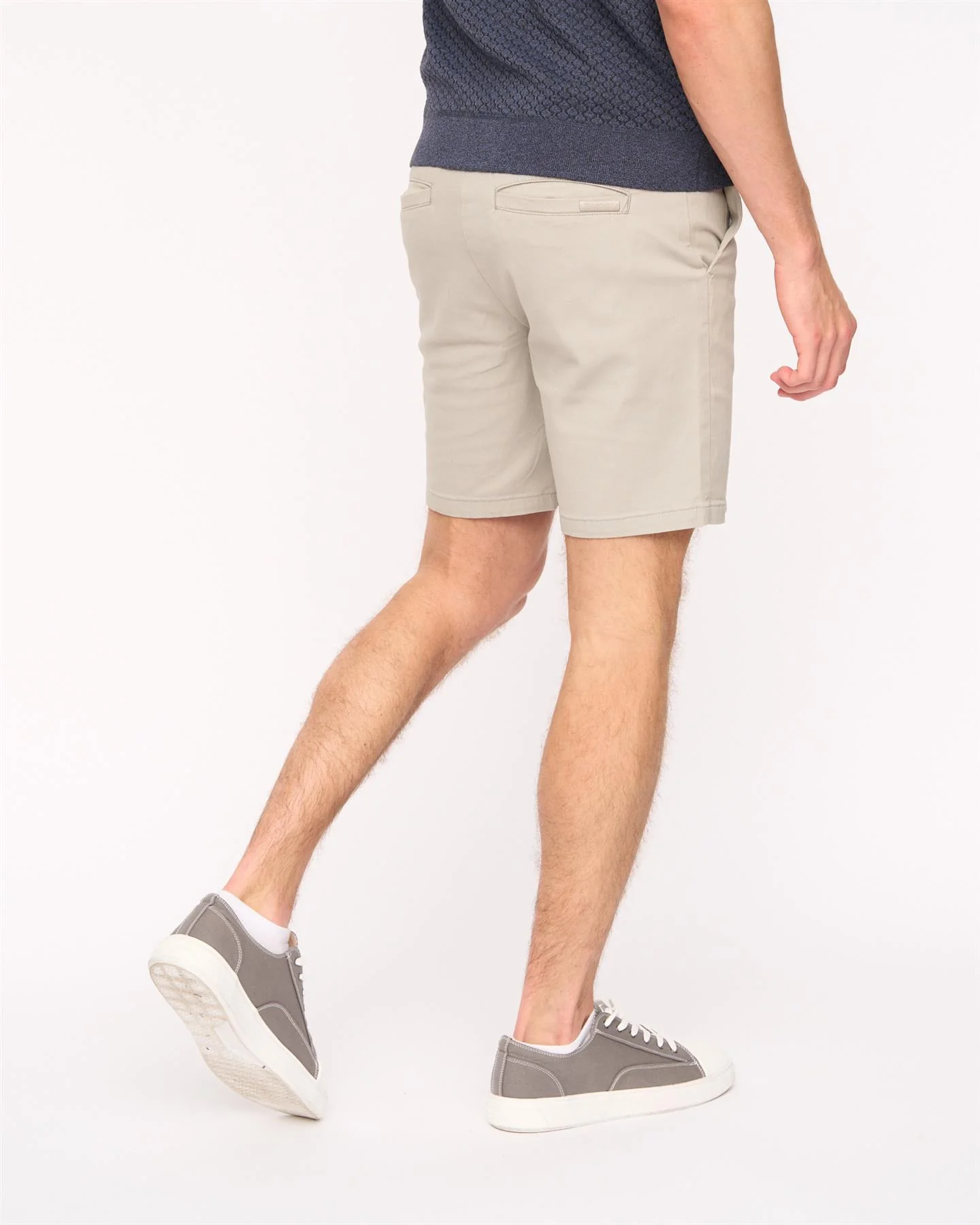 Everett Chino Shorts Light Grey - Image 6