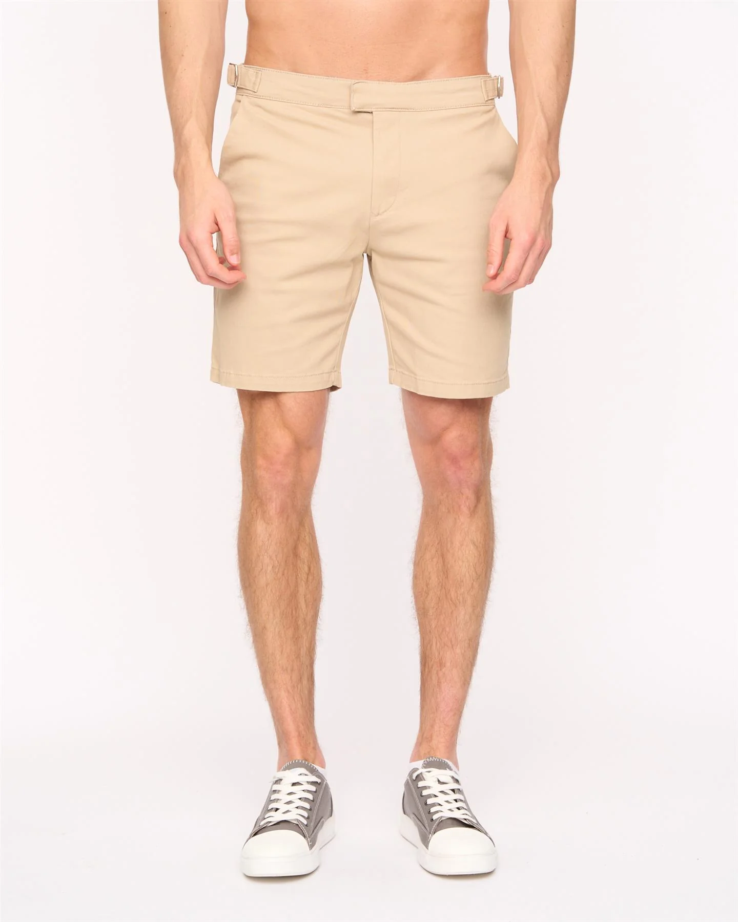 Everett Chino Shorts Stone - Image 4
