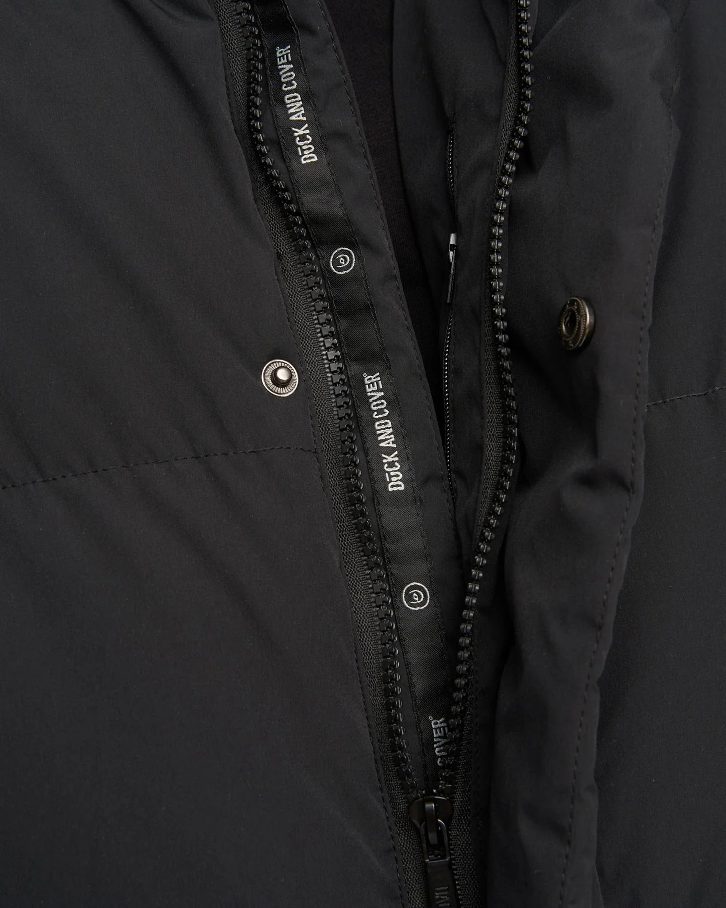 Fletchley Puffer Jacket Black - Image 8
