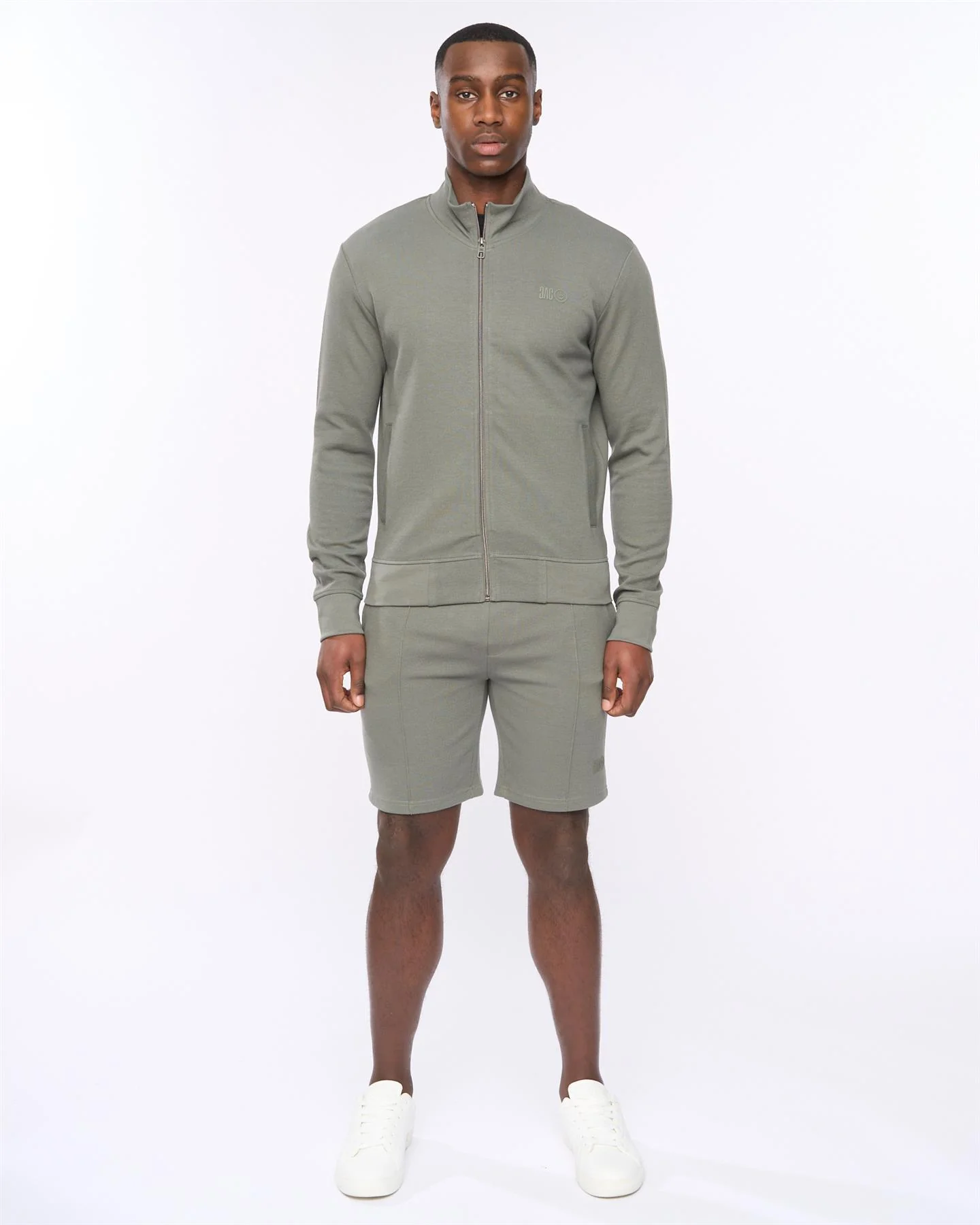 Hannings Jog Shorts Olive - Image 3