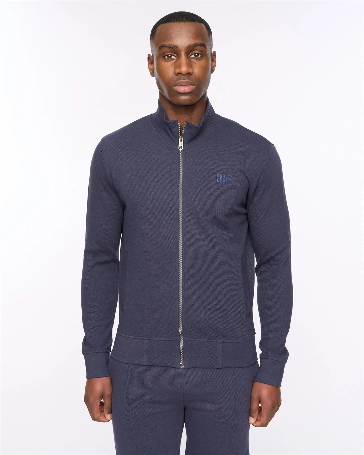 Hannings Zip Thru Dark Navy