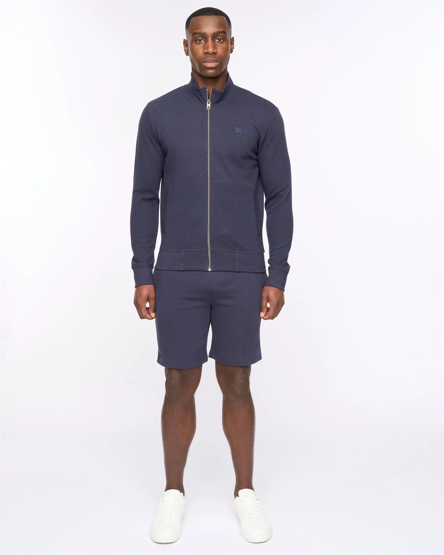 Hannings Zip Thru Dark Navy - Image 3