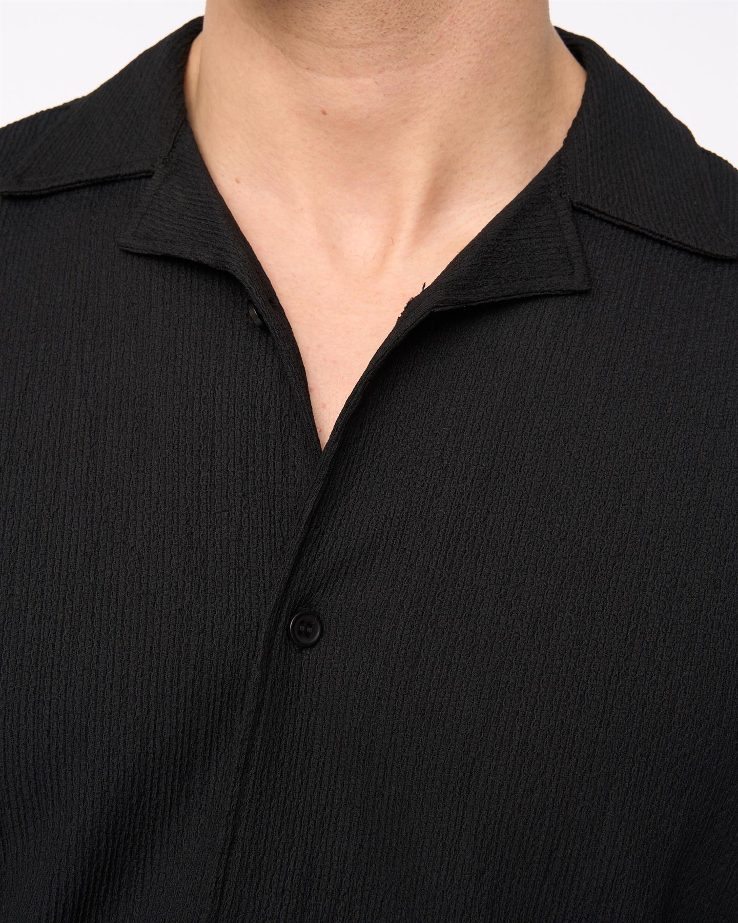 Hingham Shirt & Shorts Set Black - Image 6