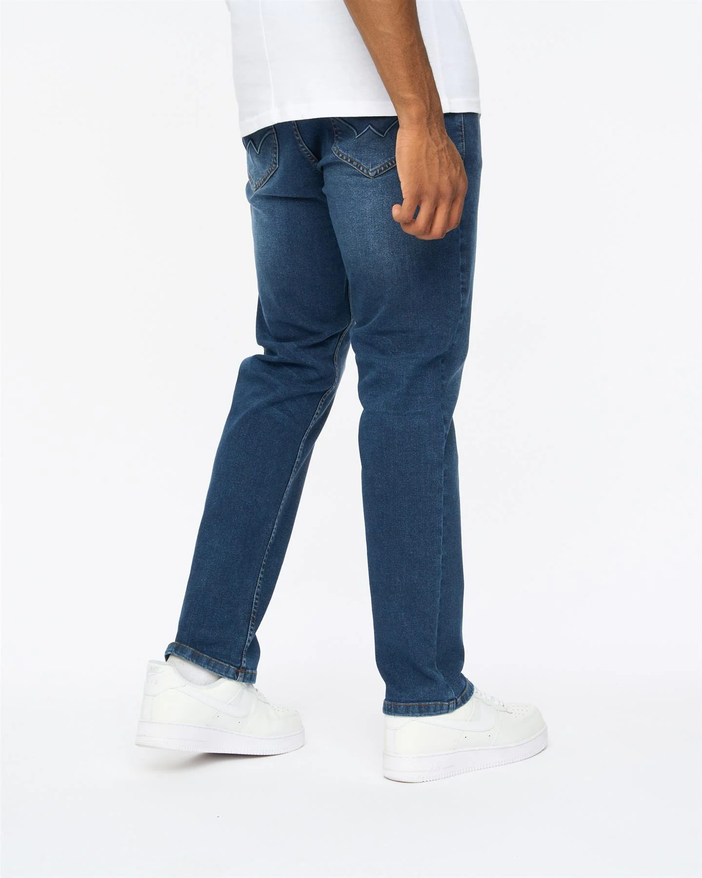 Janstar Straight Leg Jeans Dark Wash - Image 4