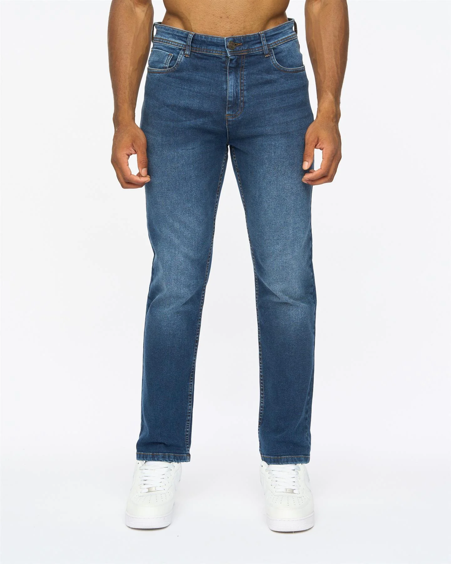 Janstar Straight Leg Jeans Dark Wash - Image 5