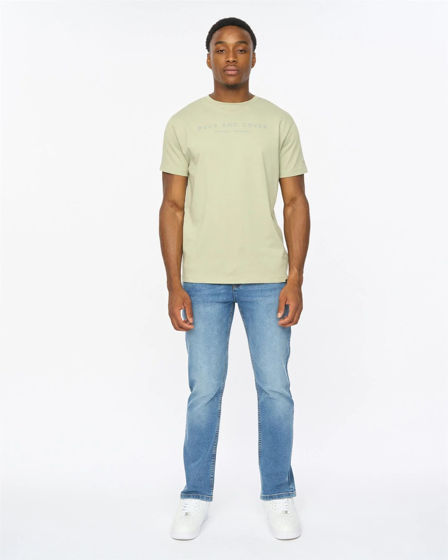 Janstar Straight Leg Jeans Stone Wash - Image 2