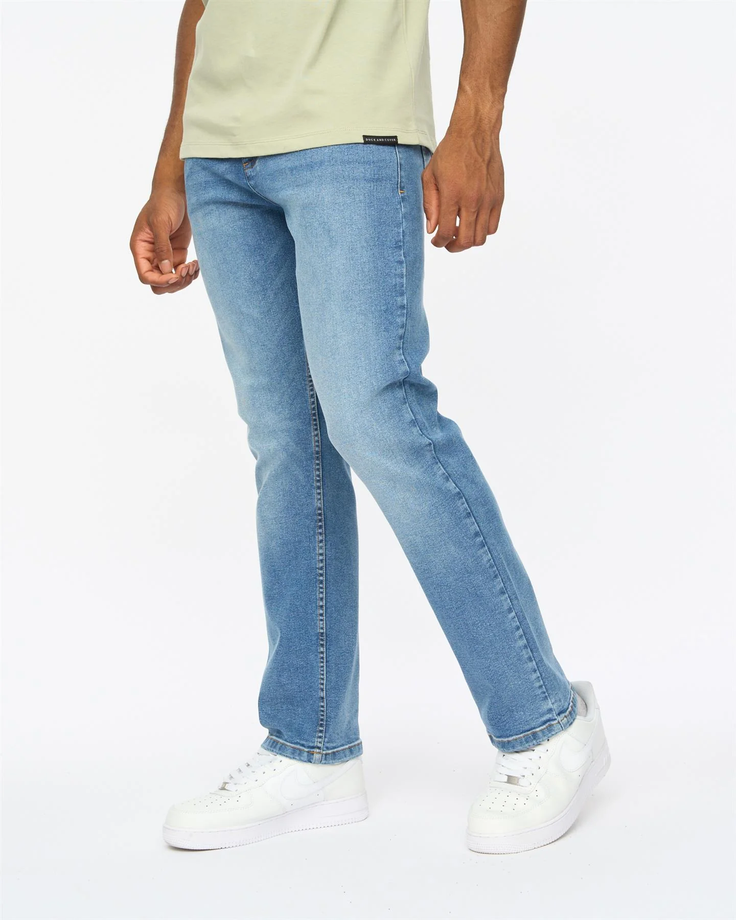 Janstar Straight Leg Jeans Stone Wash - Image 3
