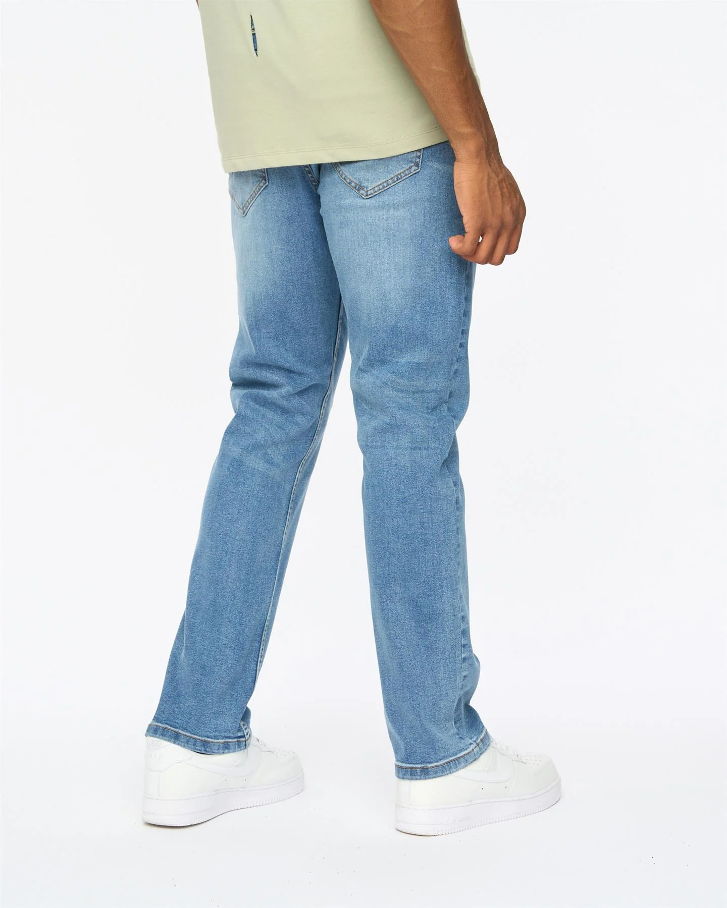 Janstar Straight Leg Jeans Stone Wash - Image 4
