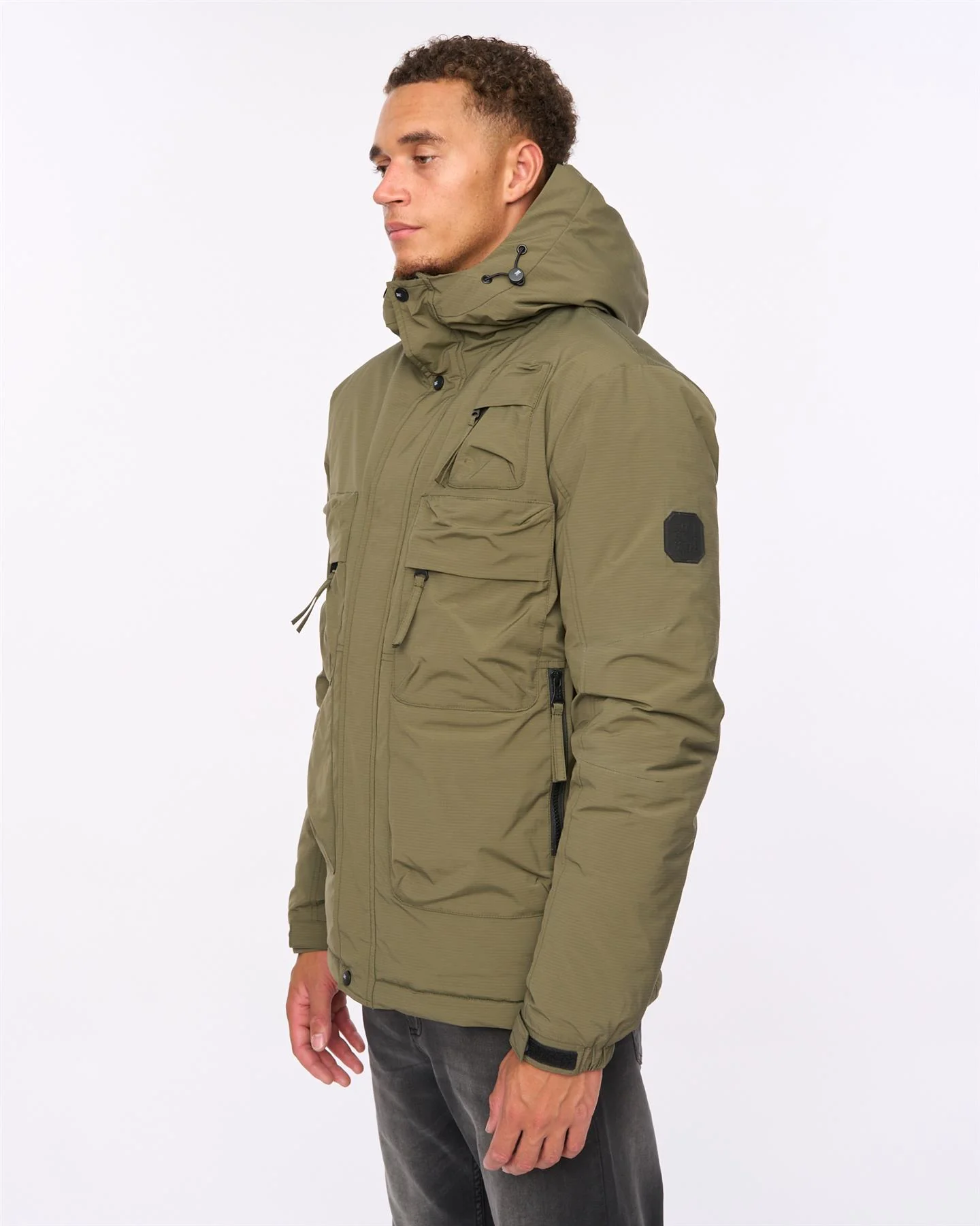 Jelforth Jacket Dark Olive - Image 3