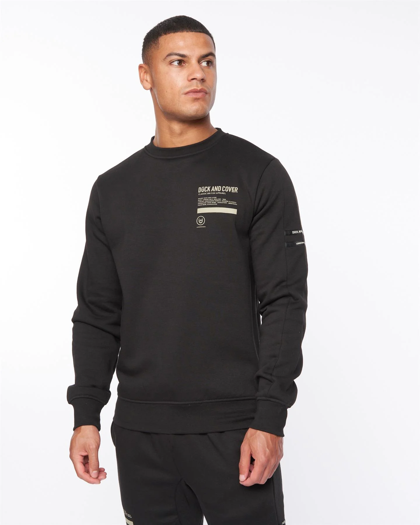 Jennerkins Crew Sweat Black - Image 2