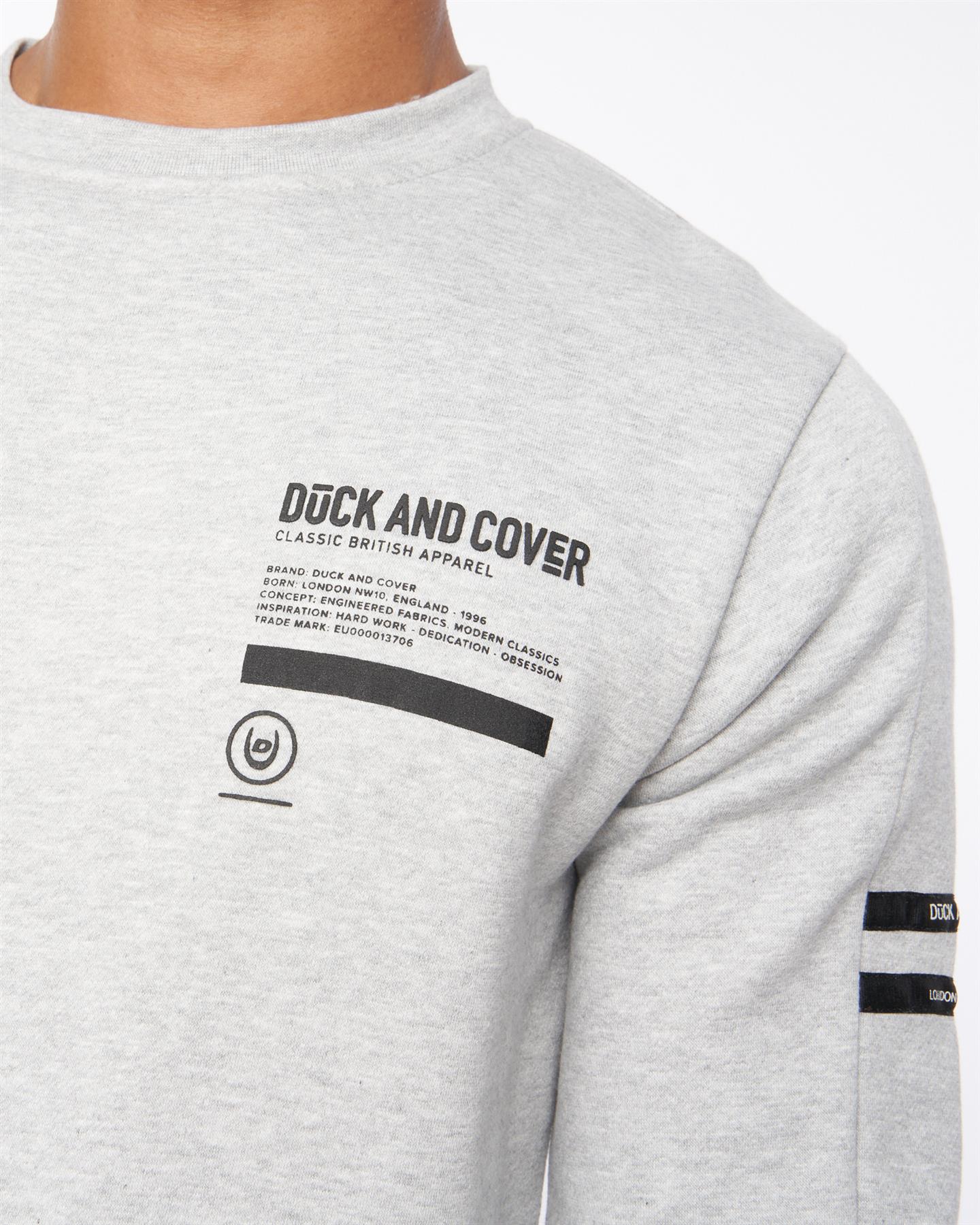 Jennerkins Crew Sweat Grey Marl - Image 6