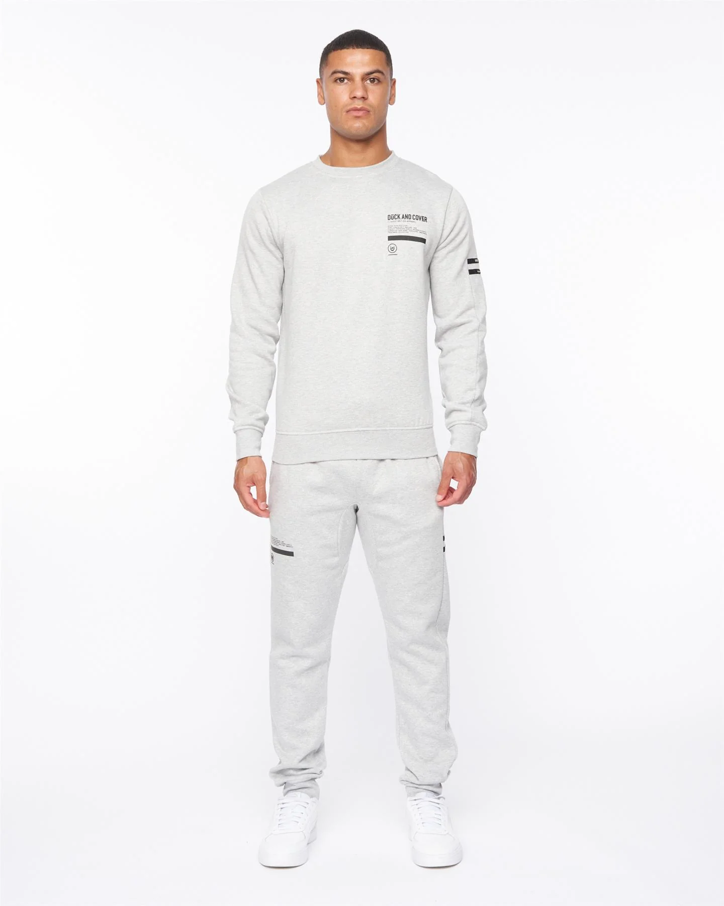 Jennerkins Joggers Grey Marl - Image 4