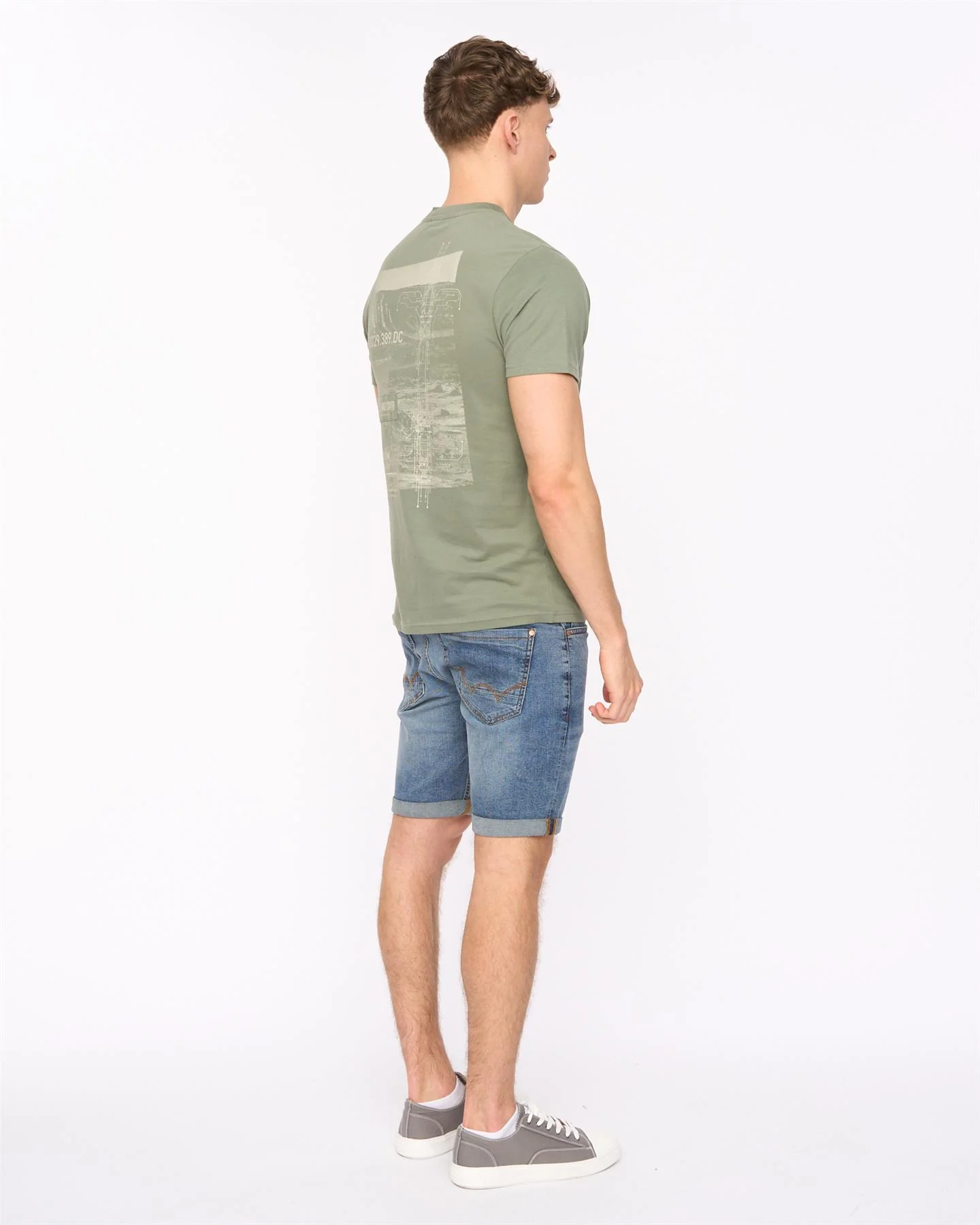Landway T-Shirt Olive - Image 3