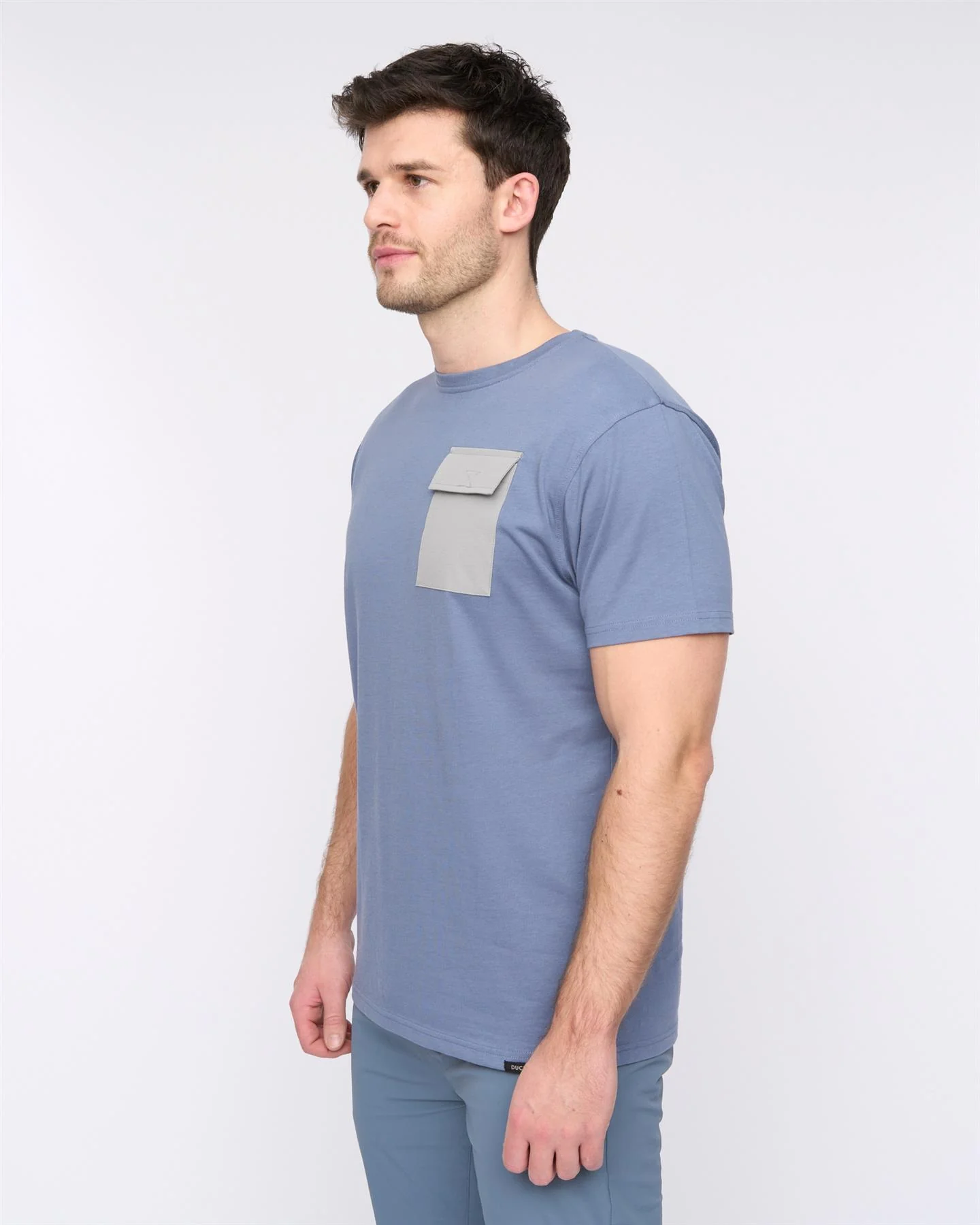 Limatar T-Shirt Light Denim - Image 3