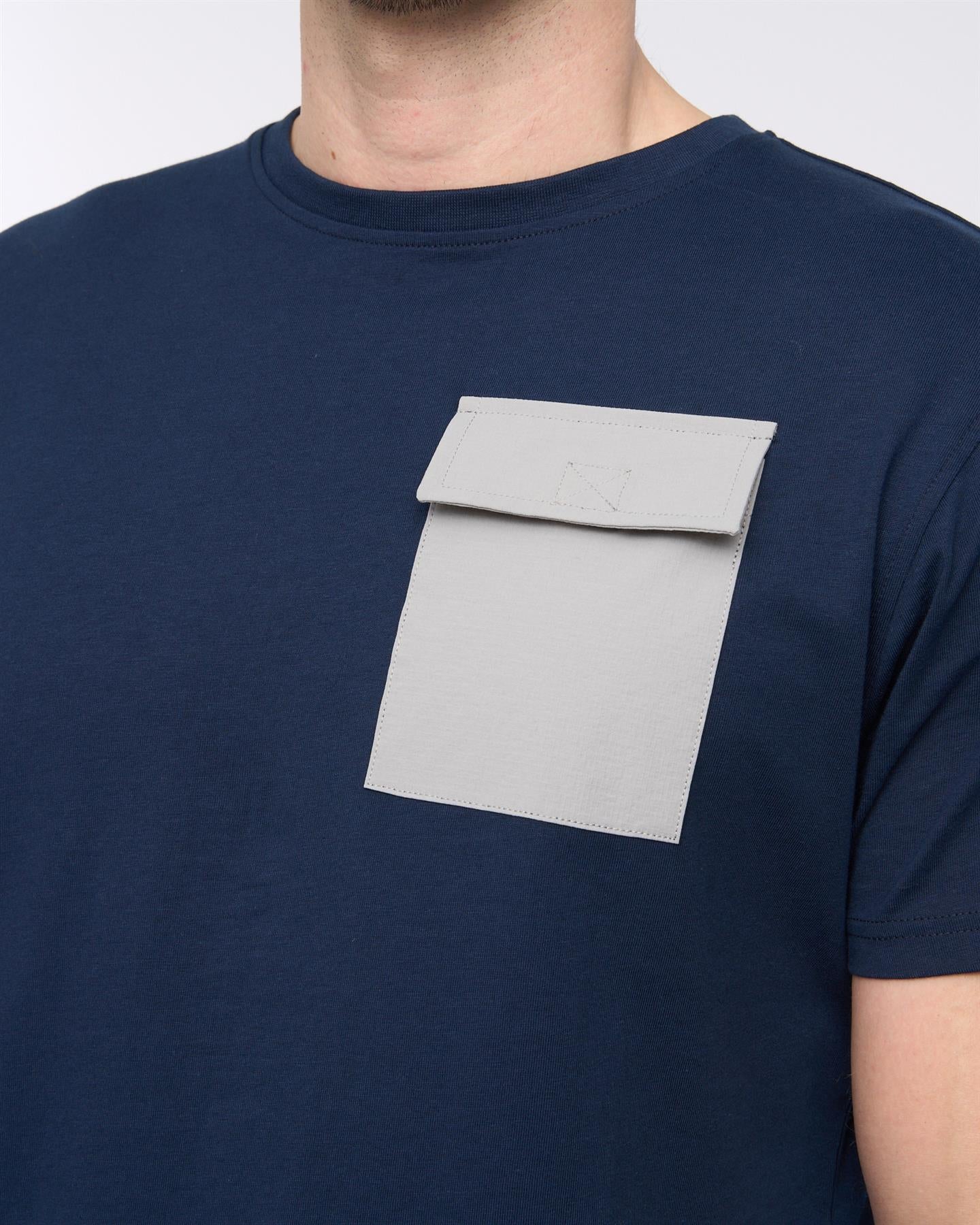 Limatar T-Shirt Navy - Image 6