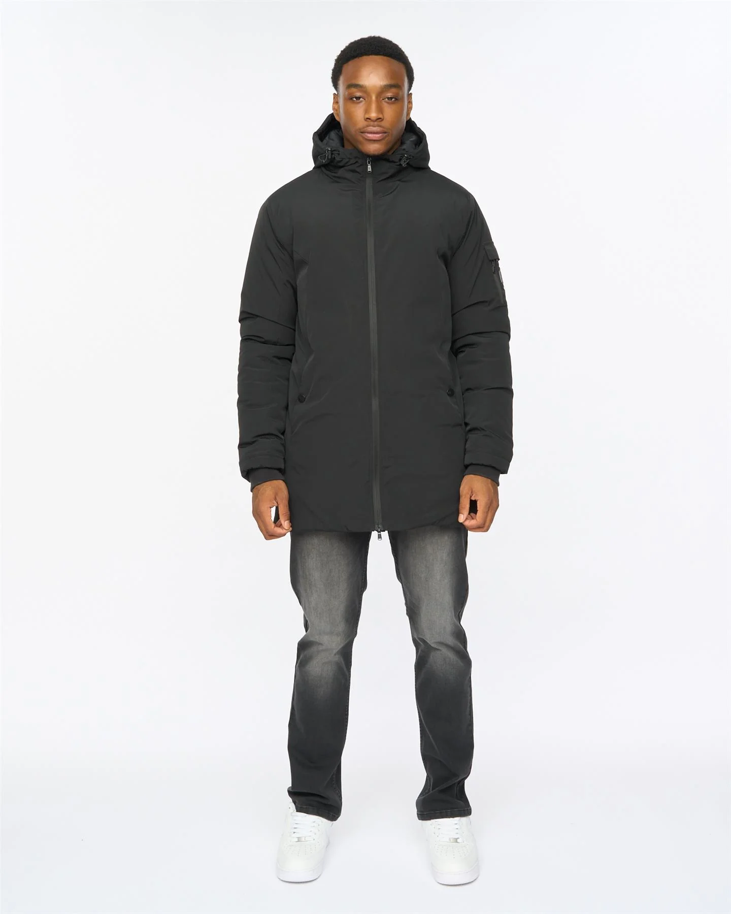 Mantrax Padded Jacket Black - Image 4