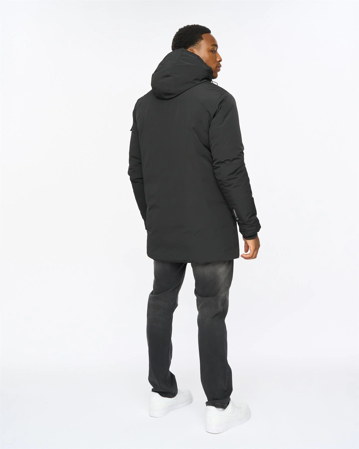 Mantrax Padded Jacket Black - Image 5