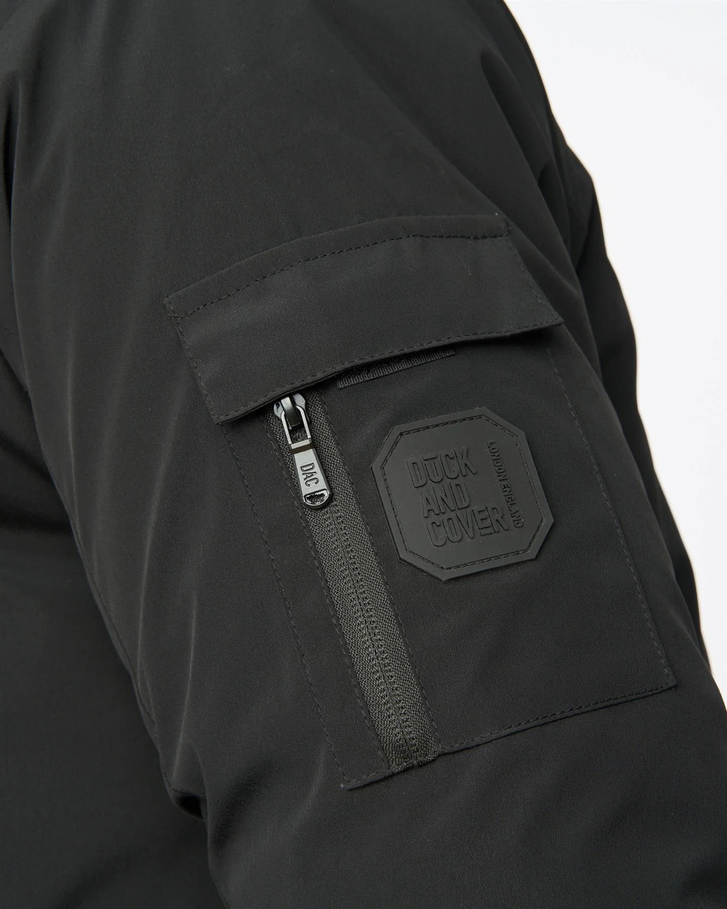 Mantrax Padded Jacket Black - Image 7