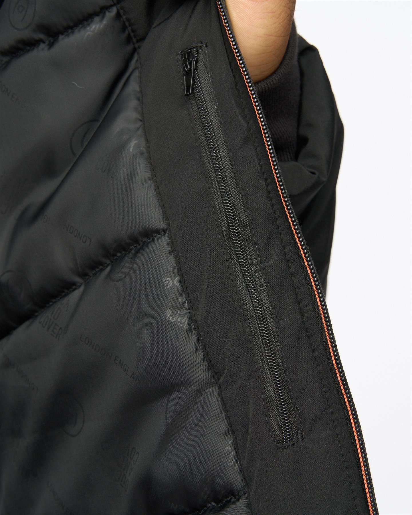 Mantrax Padded Jacket Black - Image 8