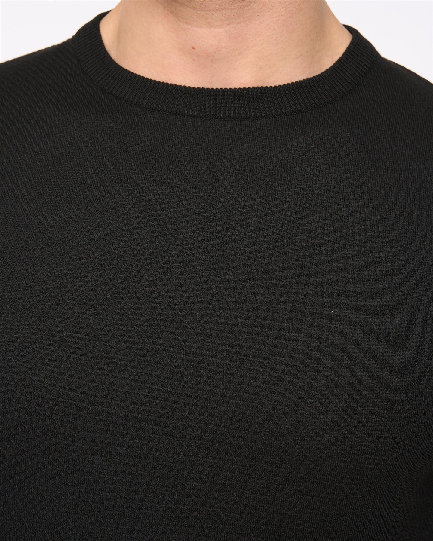 Marvela Knit T-Shirt Black - Image 7