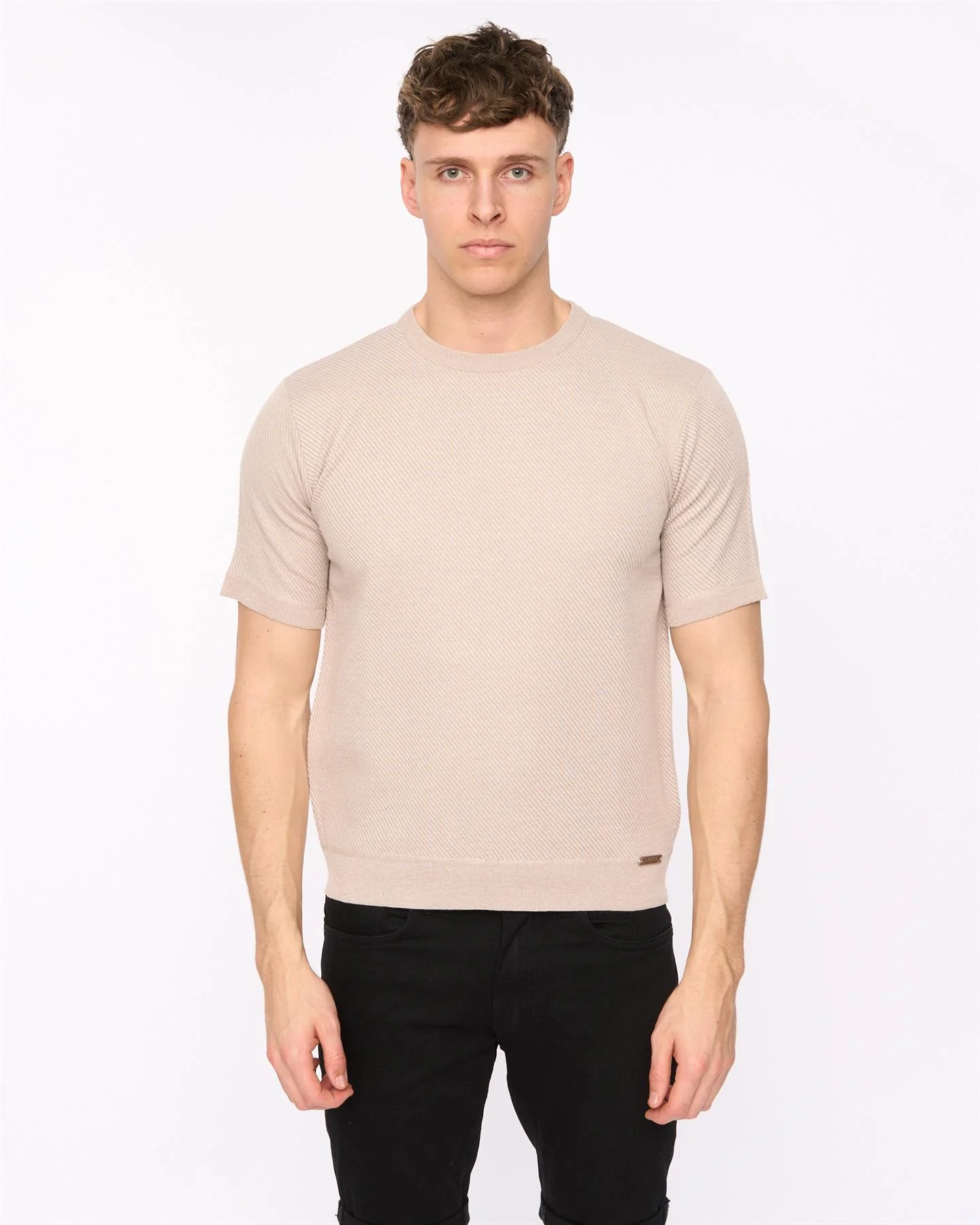 Marvela Knit T-Shirt Stone